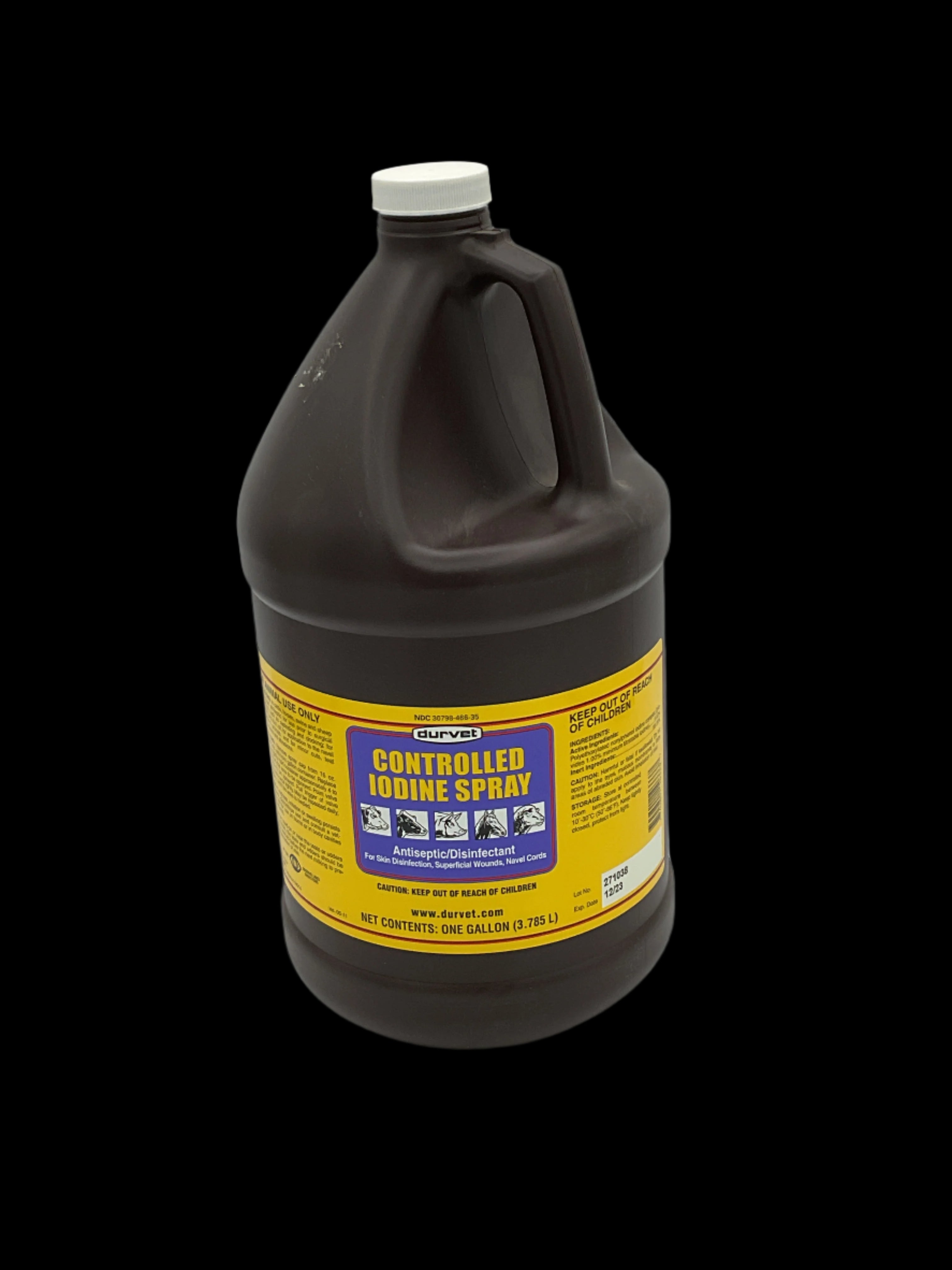 Controlled Iodine Spray