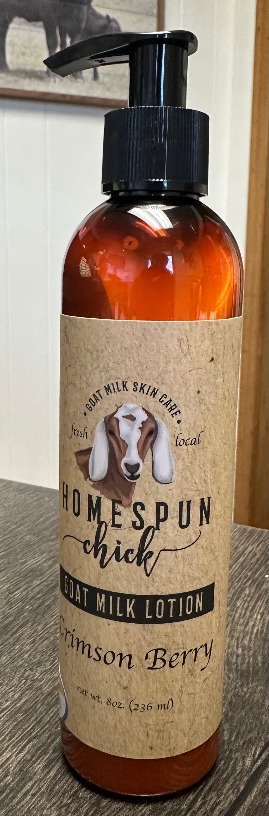 HomeSpun Chick Goat Milk Lotion - 8 oz