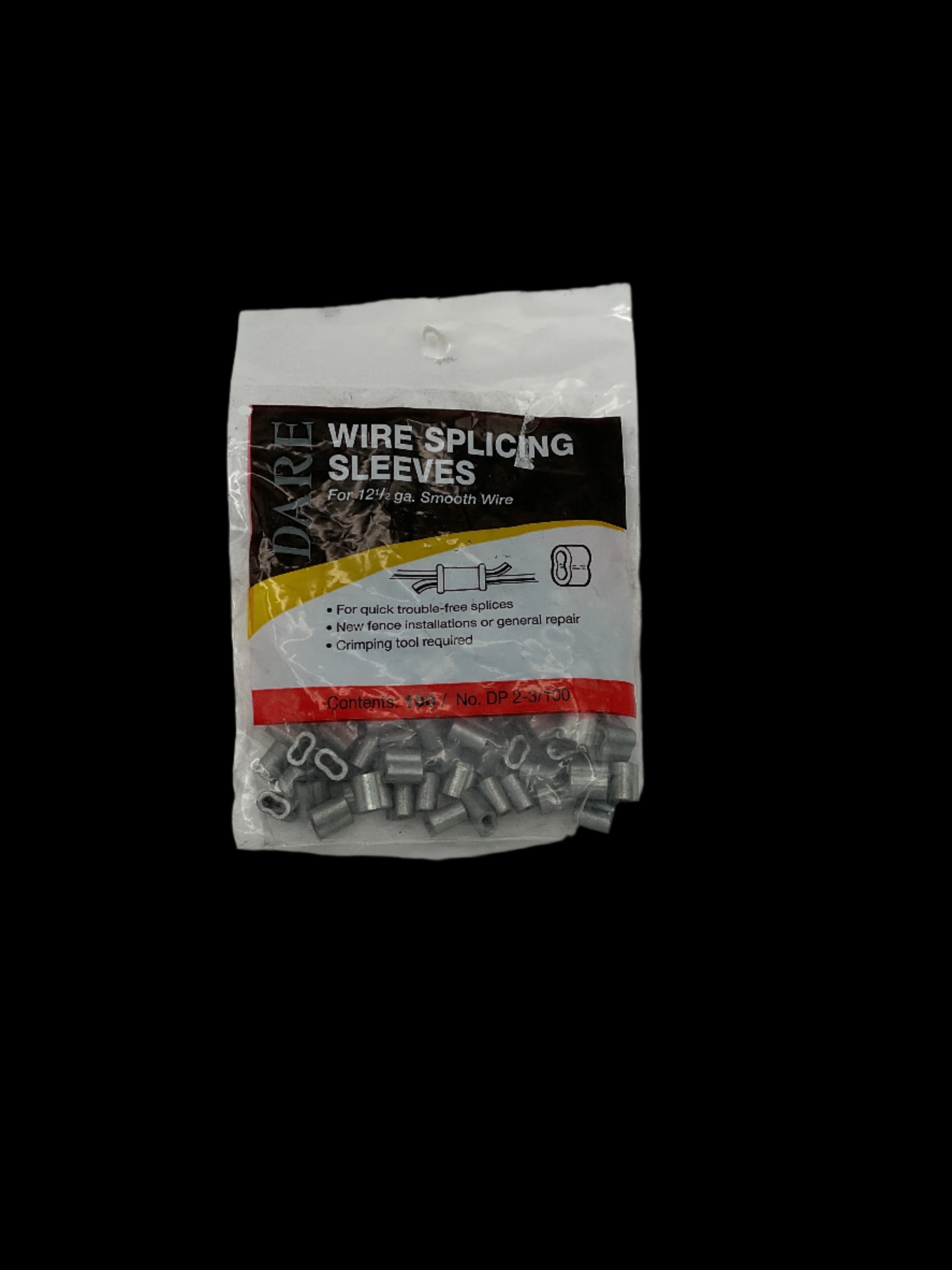 DARE Wire Splicing Sleeves - DP 2-3/100