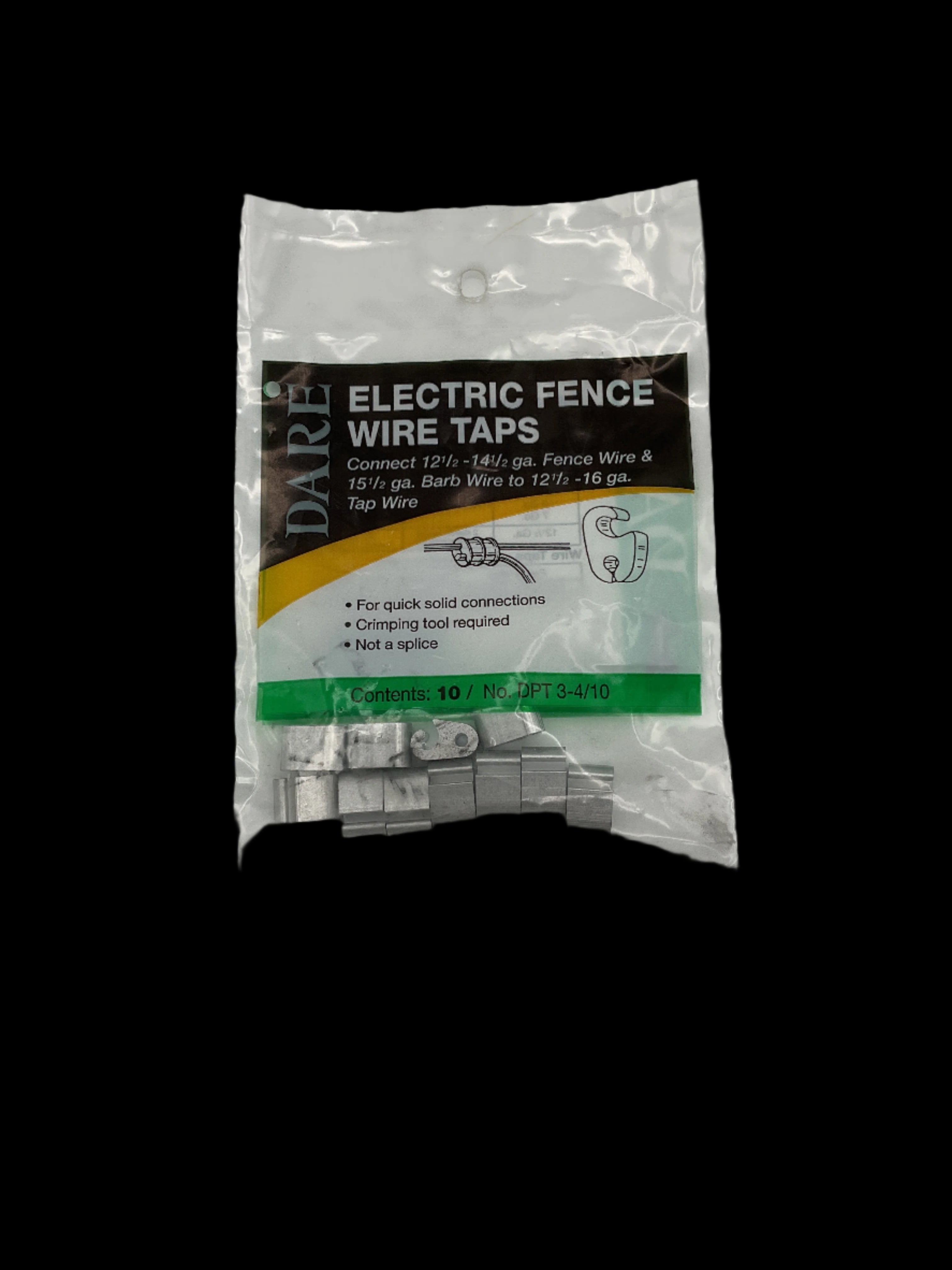DARE Electric Fence Wire Taps - DPT 3-4/10