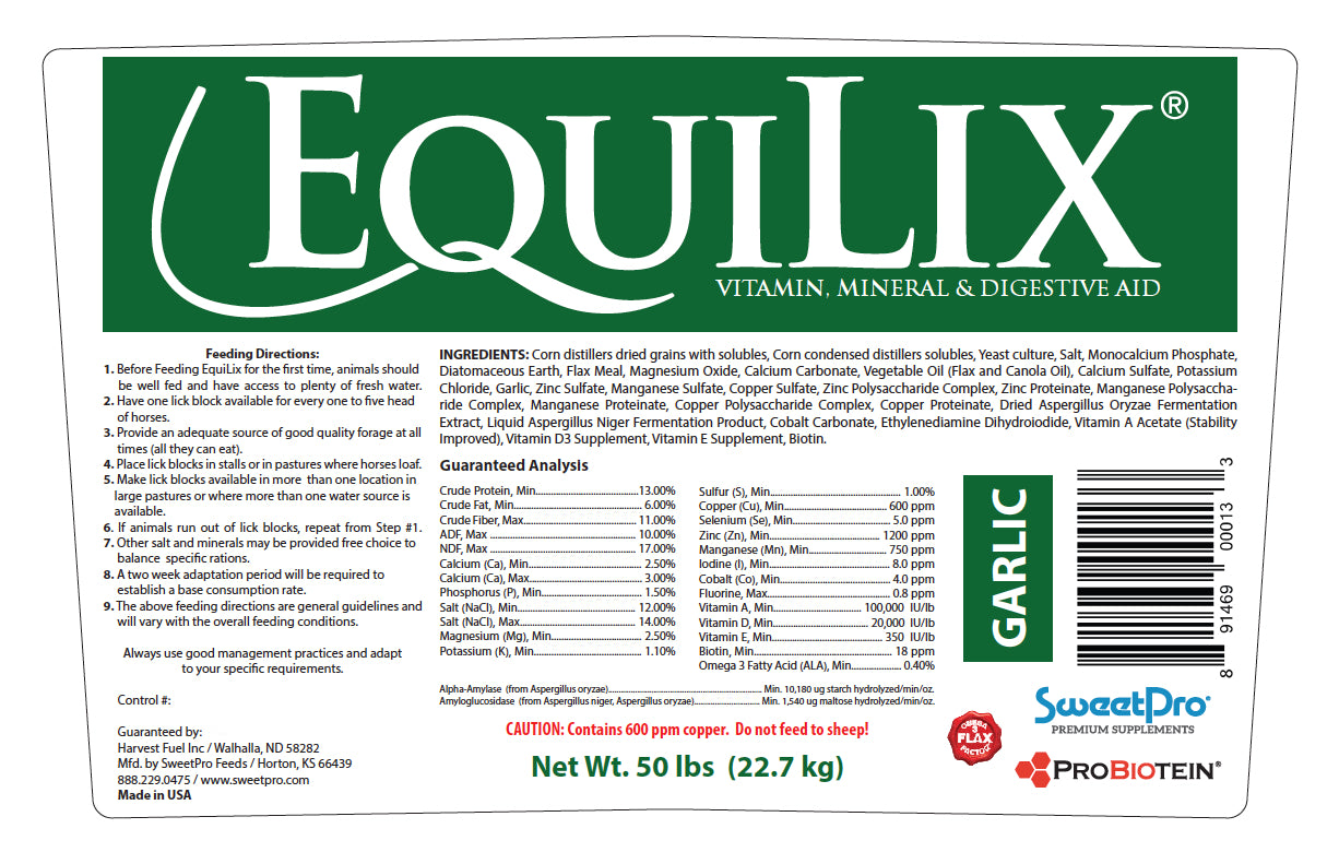 Equilix 50 Choice w/ Garlic