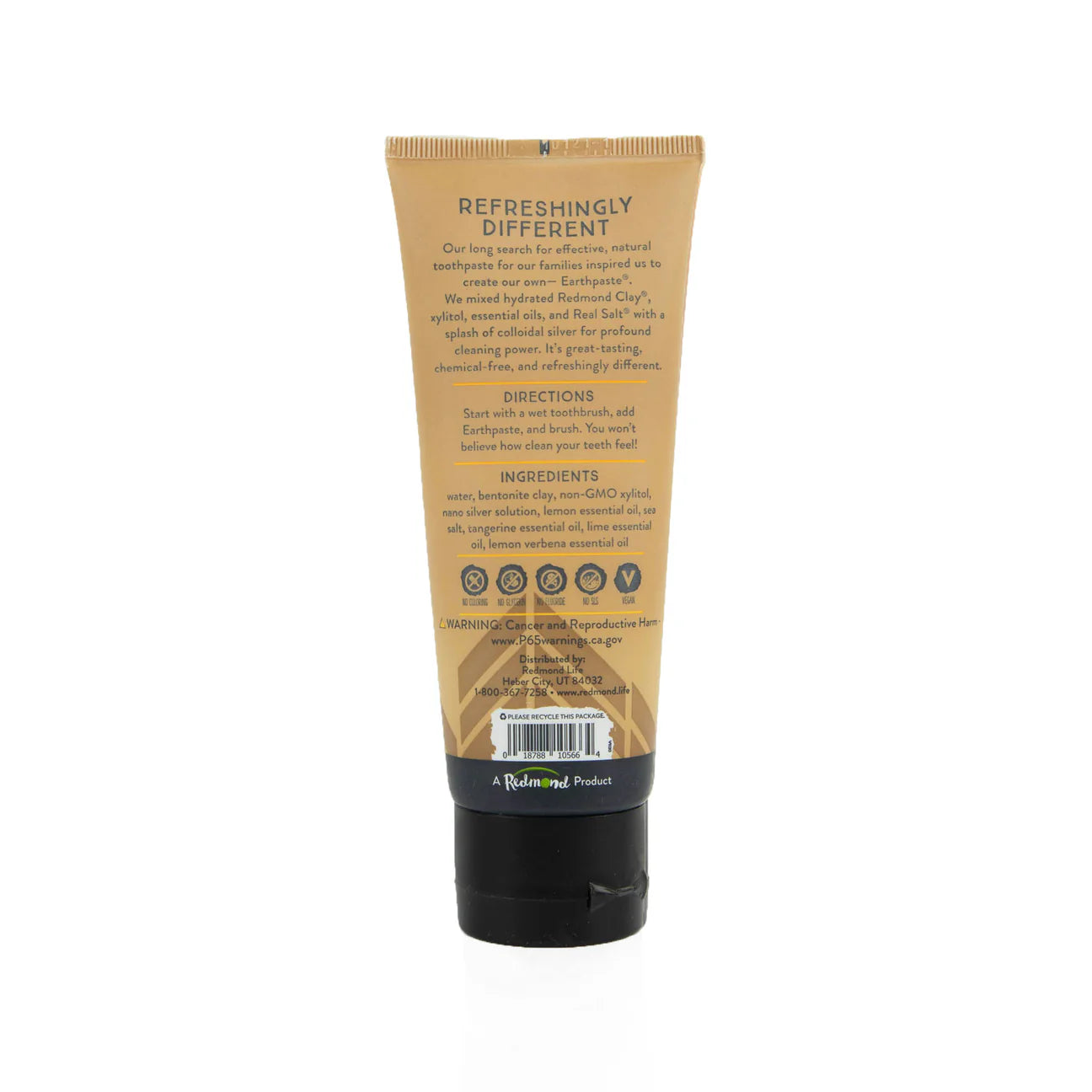 Redmond Earthpaste® with Silver / Lemon Twist - 10324