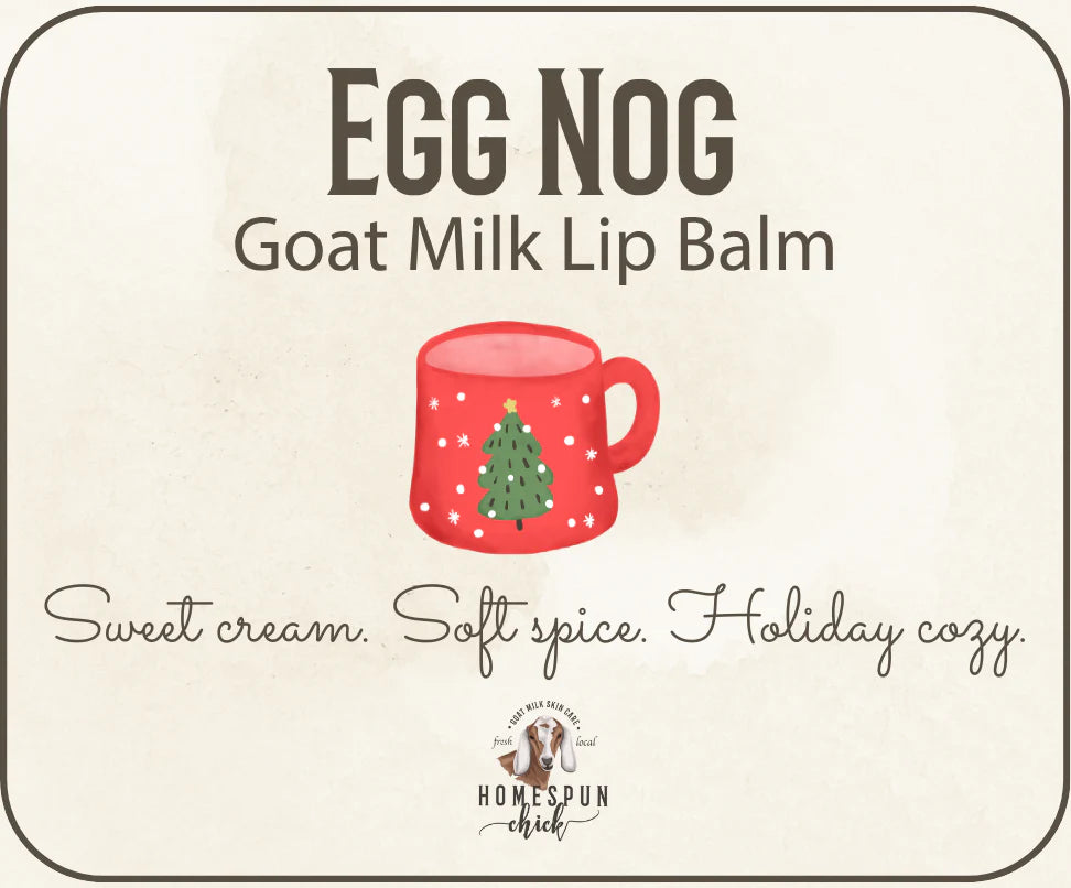 HomeSpun Chick Goat Milk Lip Balm - .15 oz Tube