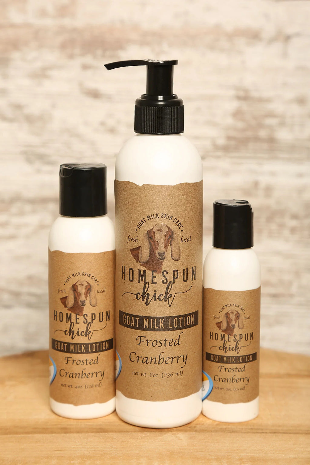 HomeSpun Chick Goat Milk Lotion - 4 oz