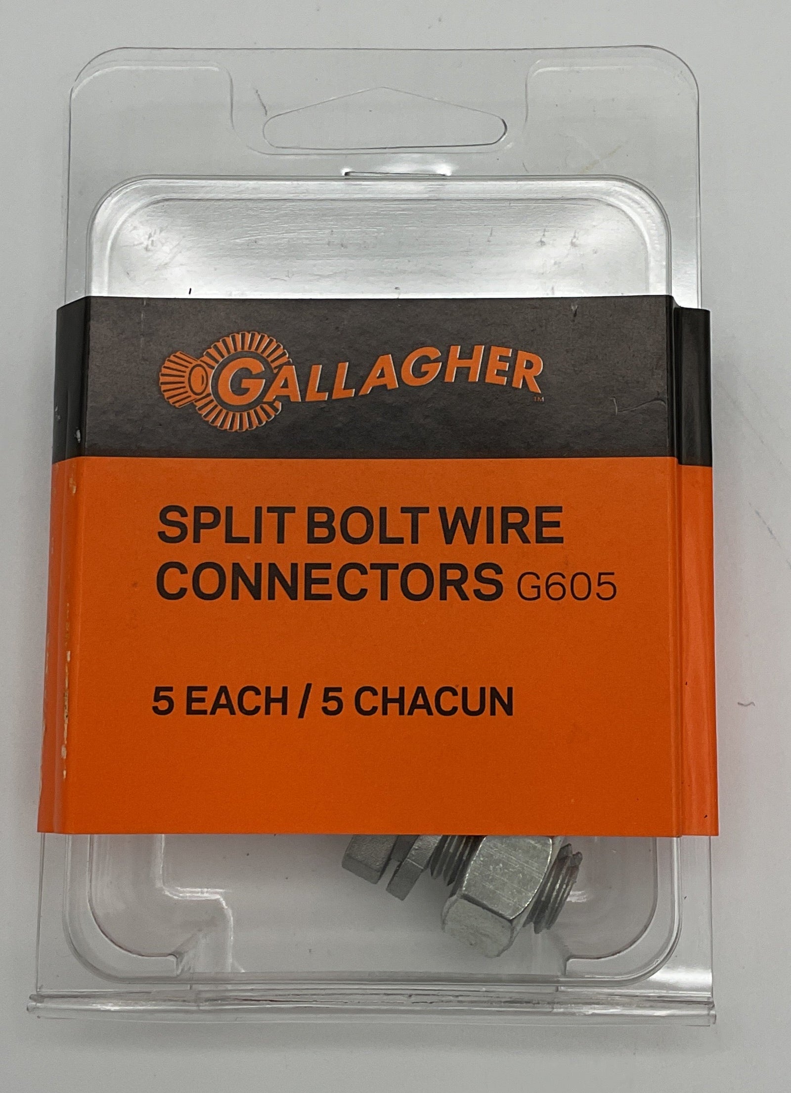Gallagher Split Bolt Connector - Pkg 5 - G605