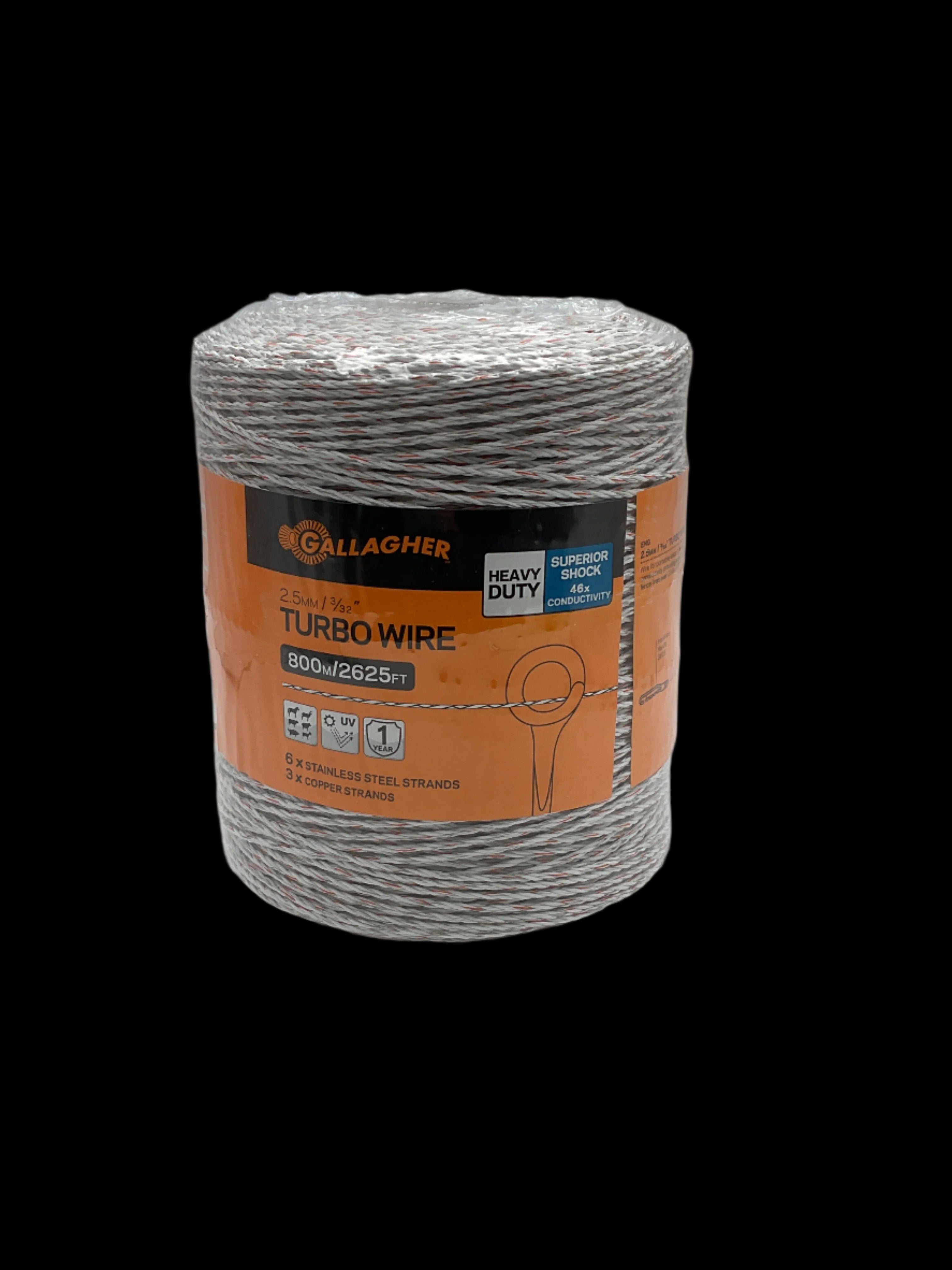 Gallagher 2624' Turbo Wire - G62089