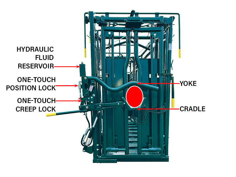 Hi-Hog Head Holder (Manual Squeeze- Right Hand) -1536