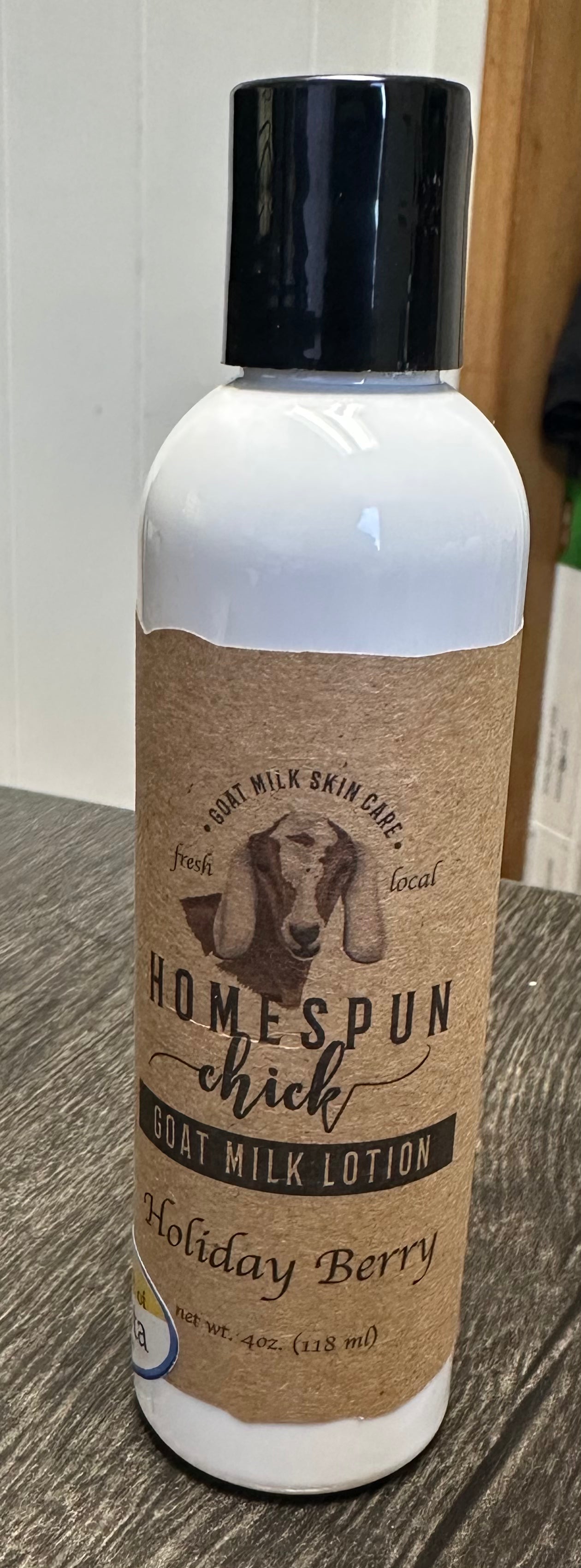 HomeSpun Chick Goat Milk Lotion - 4 oz