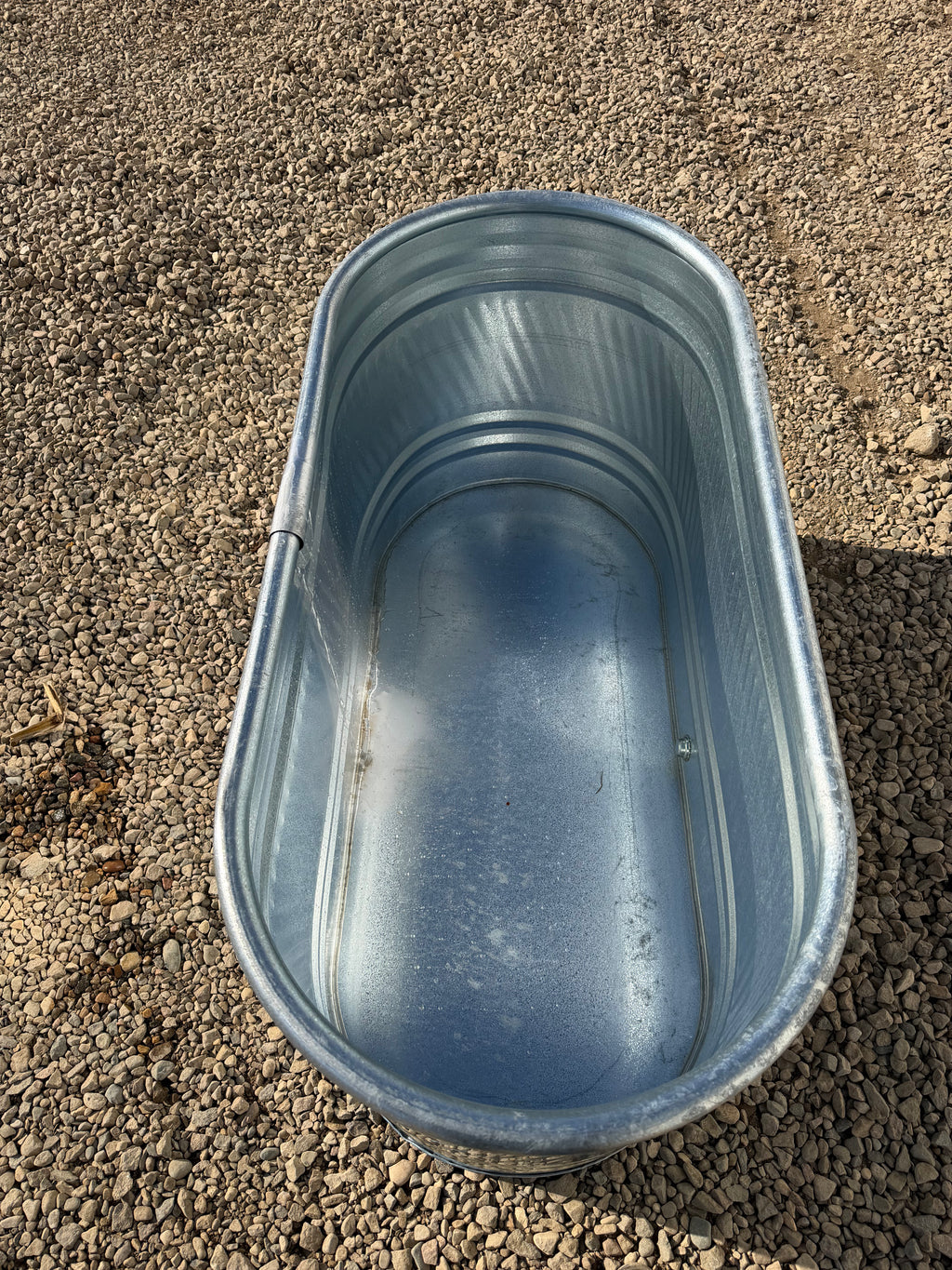 HW 4' Round End Water Tank - 100 Gallon