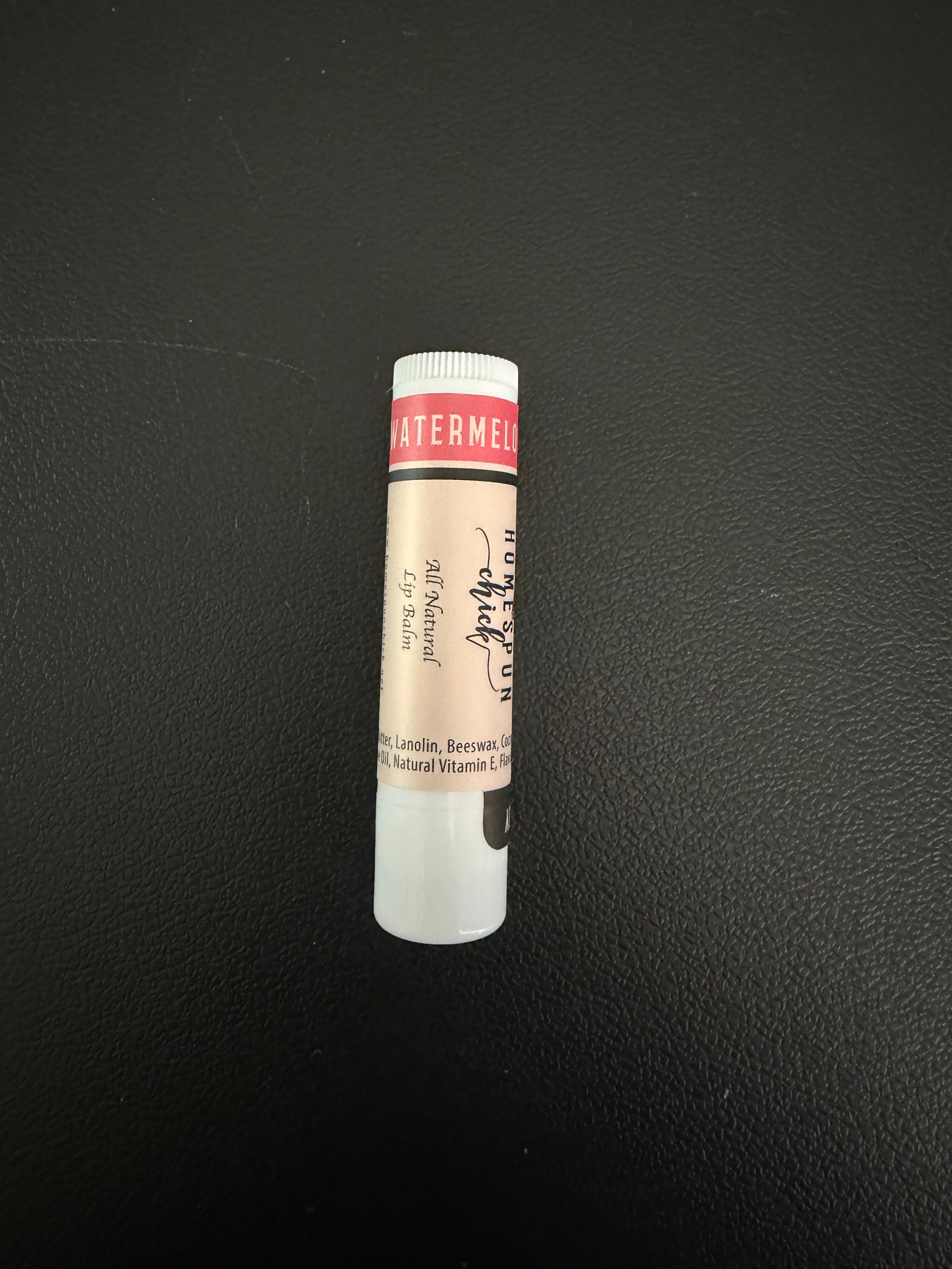 HomeSpun Chick Goat Milk Lip Balm - .15 oz Tube