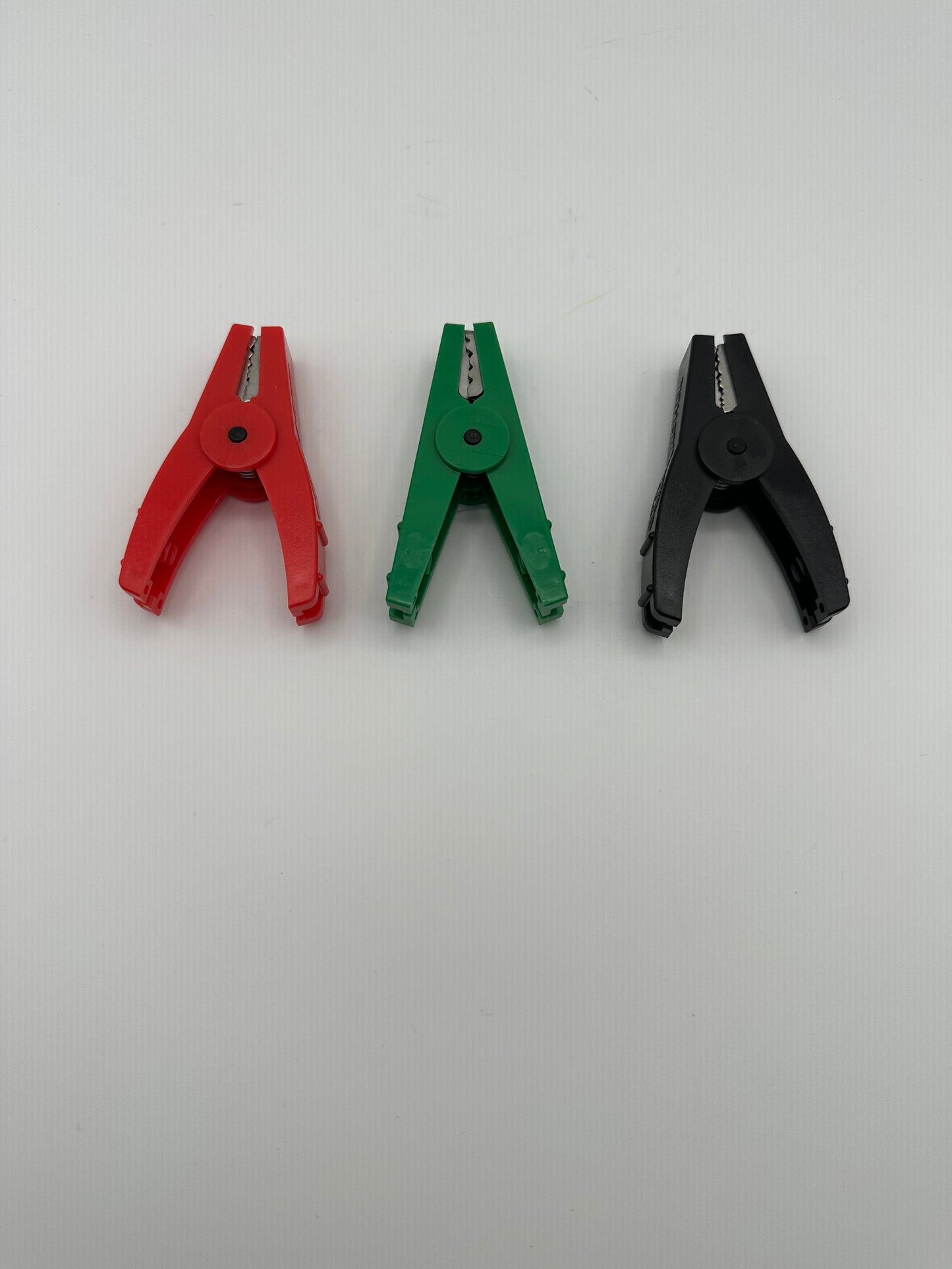 Gallagher Alligator Clamps - Red, Green, Black