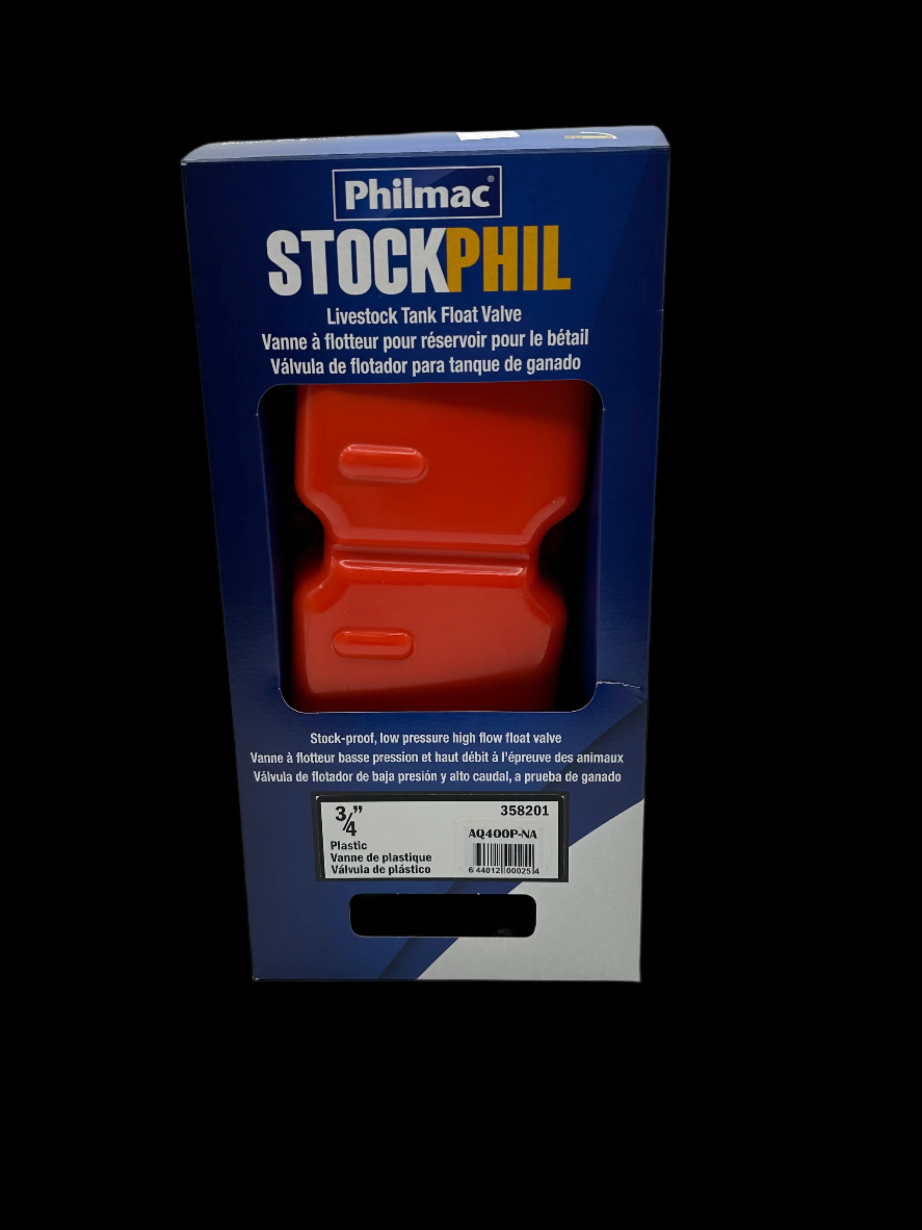 Philomac StockPhil - 3/4" Plastic - AQ400P
