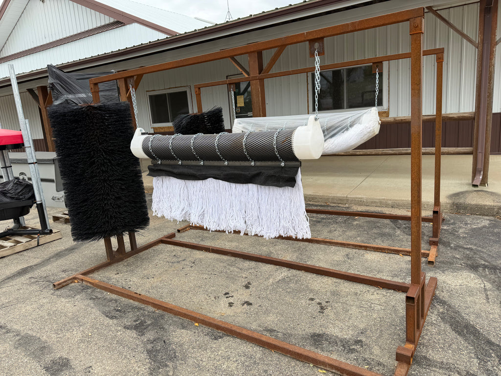 Oiler Stand w/1 Street Brush - 6'