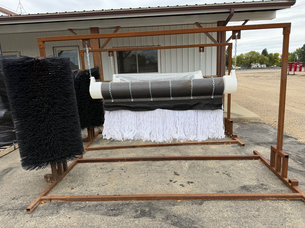 Oiler Stand w/1 Street Brush - 6'