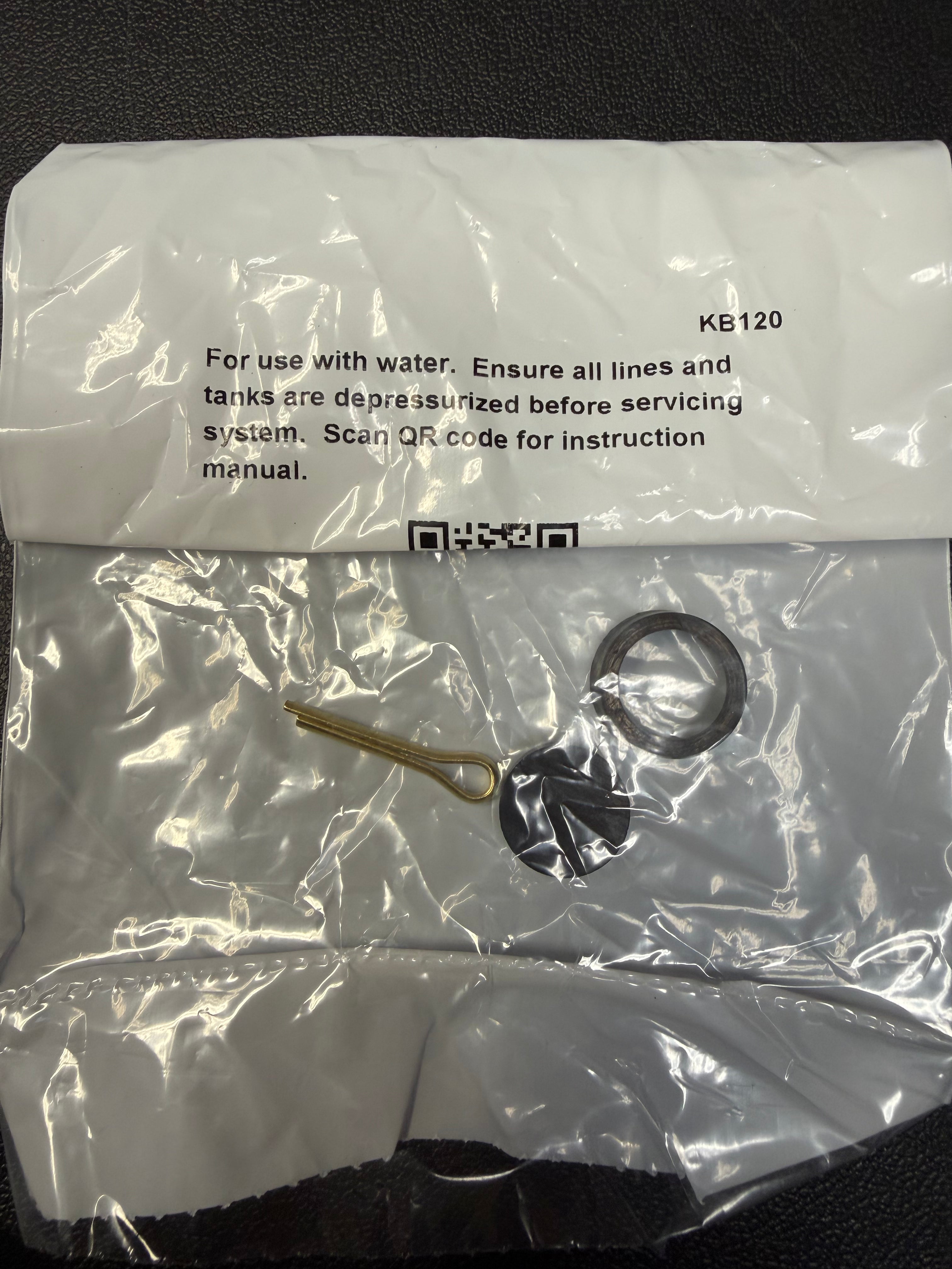BOB Brass Disc & Cup Kit for 3/4" Valve - KB120