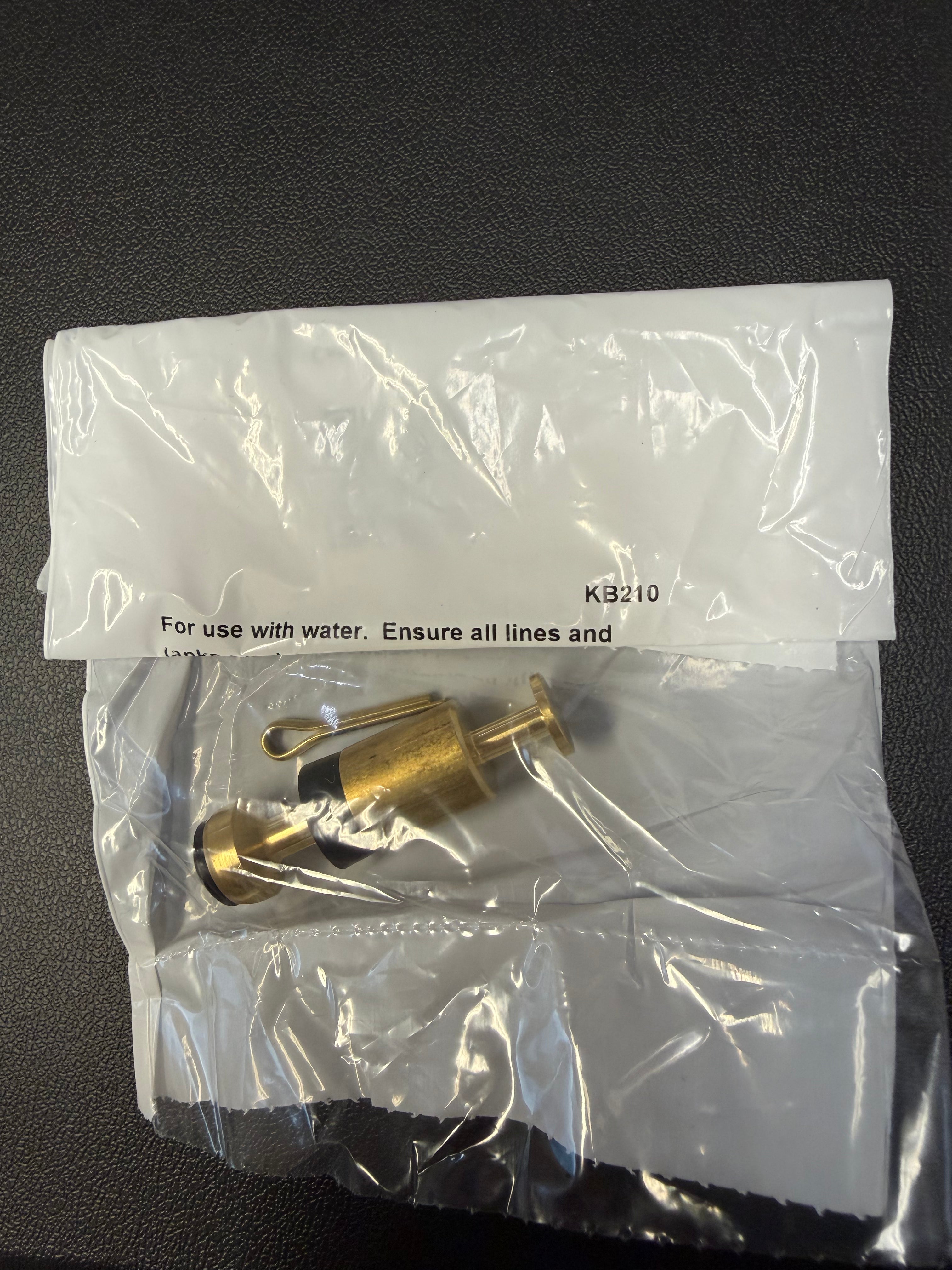 BOB Brass Plunger Kit  for 1/2" Valves - KB210
