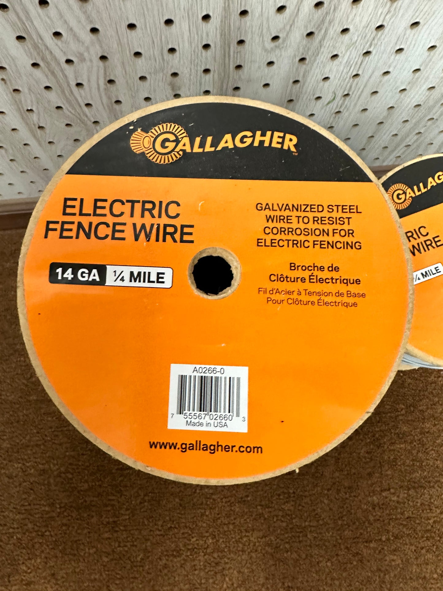 Gallagher - 14ga x 1/4 Wire Smooth Wire - #A0266-0