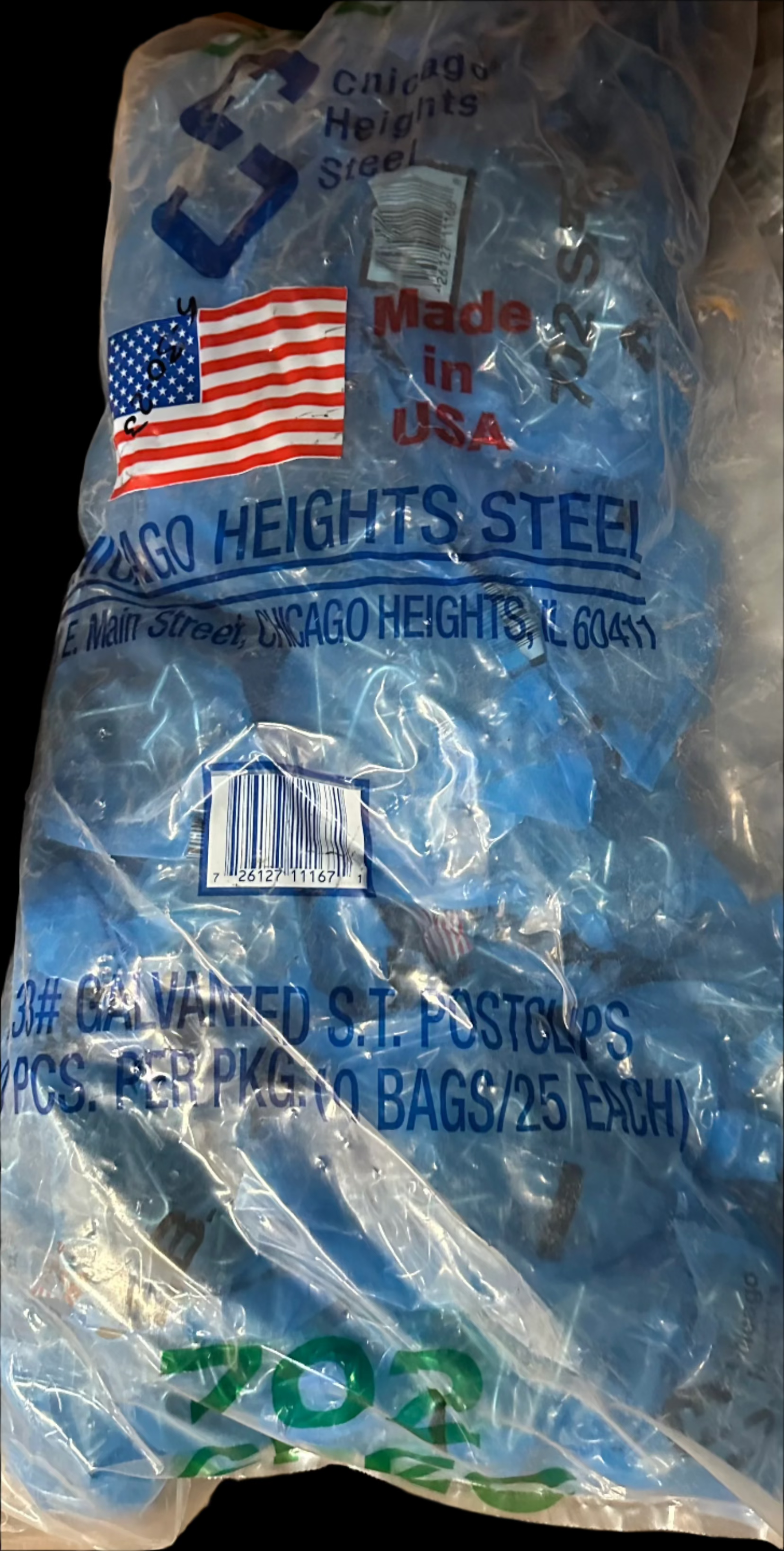 T-Post Clips -#702 - Bag of 1000