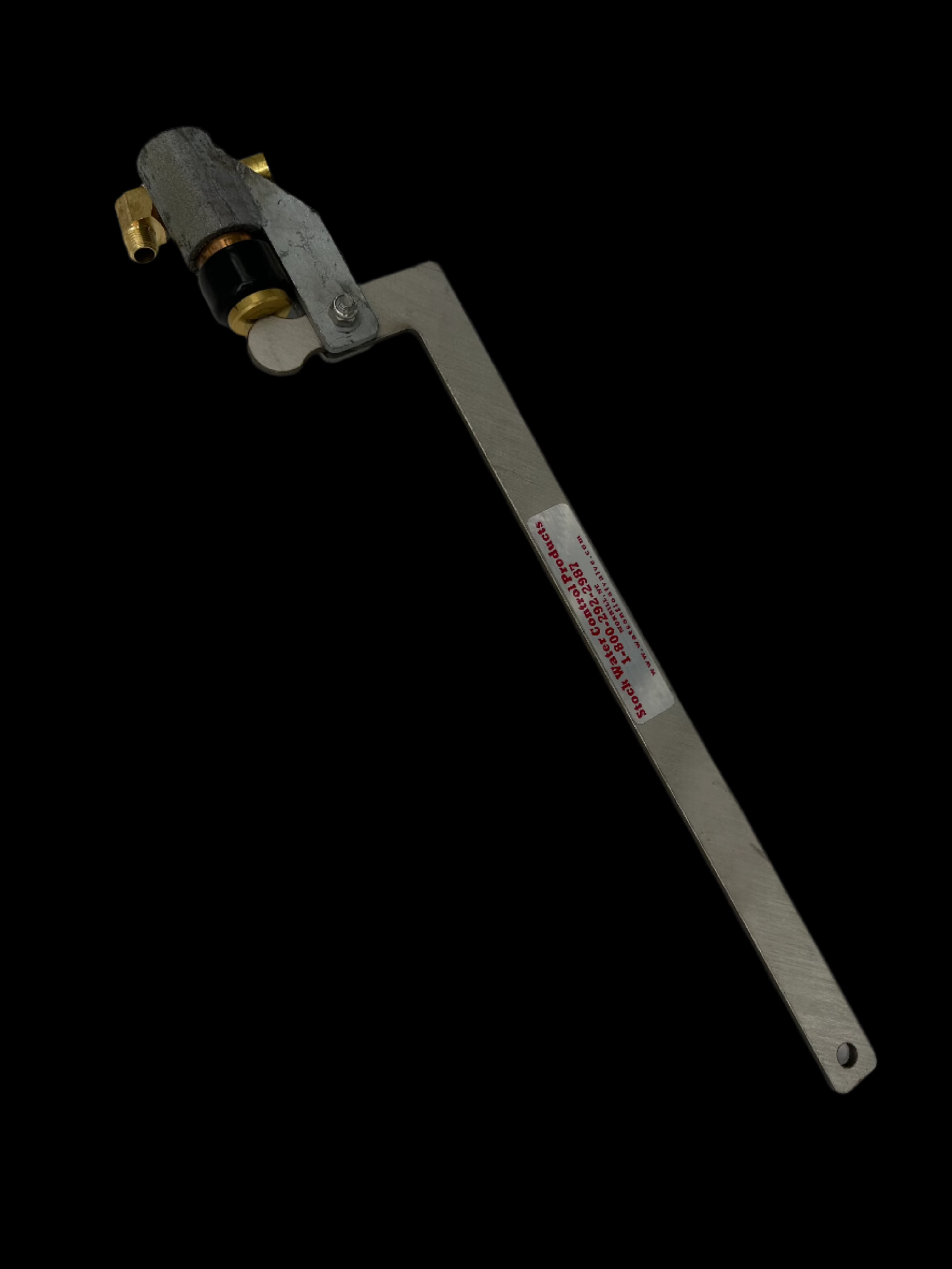 Watson 3/4" Valve w/Bleeder - w/deflector cap & 90 degree lever