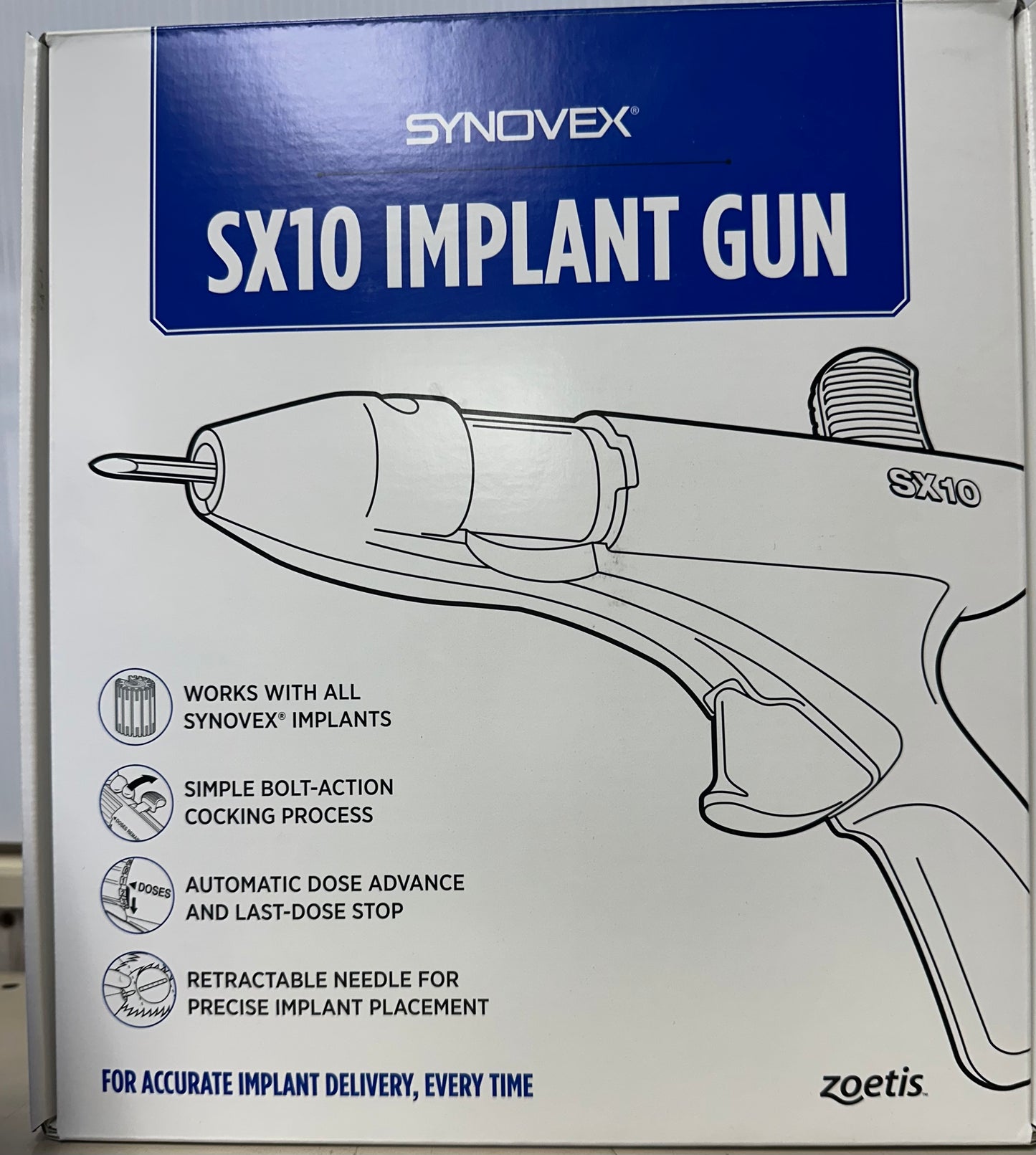 Synovex SX10 Implant Gun