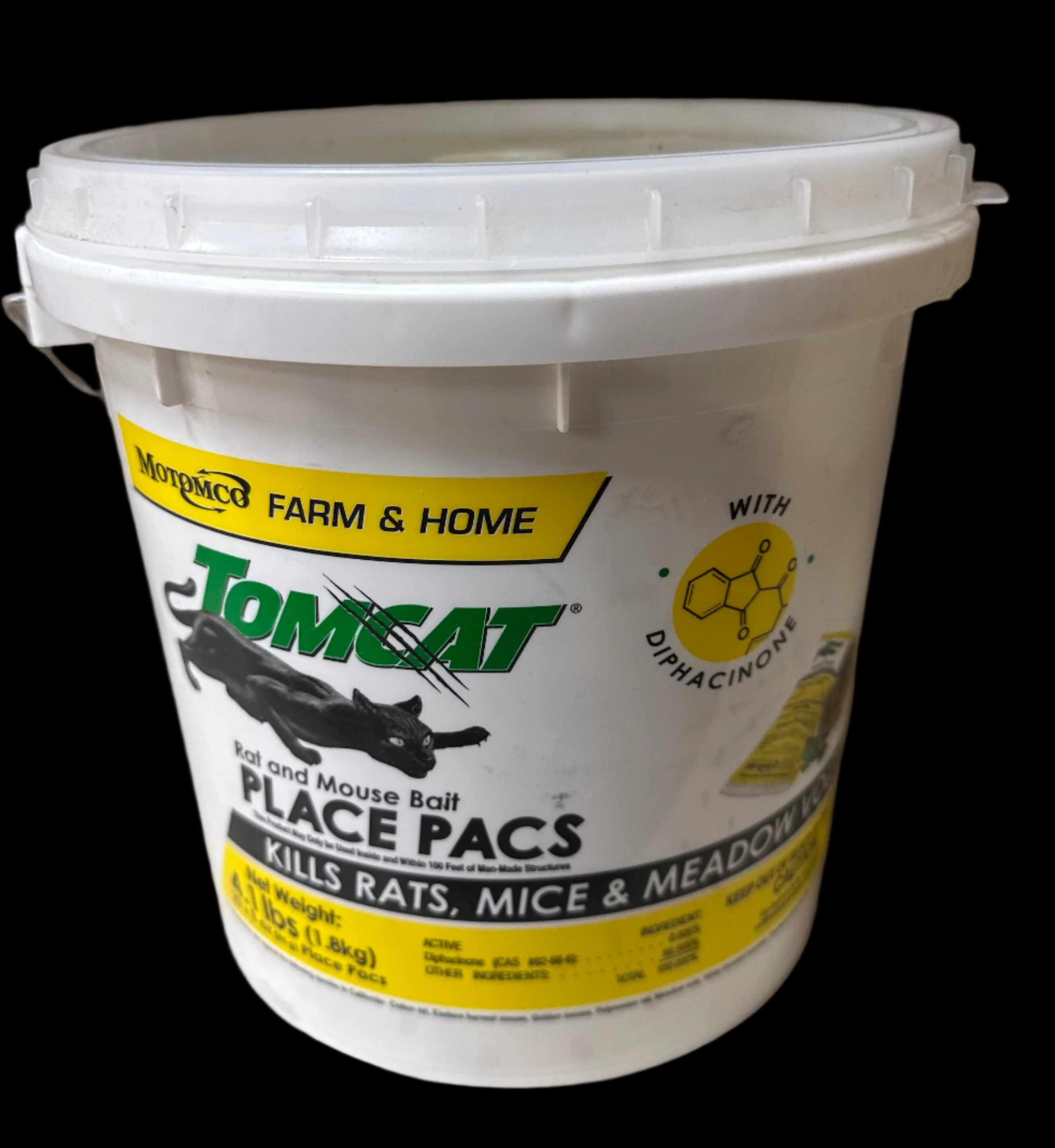 Tomcat With Diphacinone Place PACs