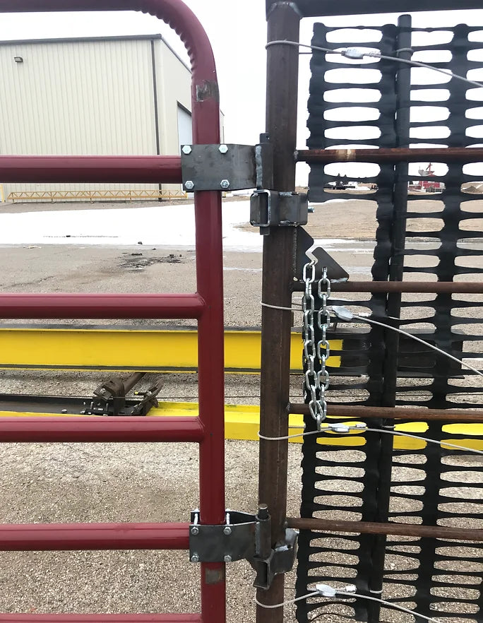 4-Bolt Pipe Hinge for Gate