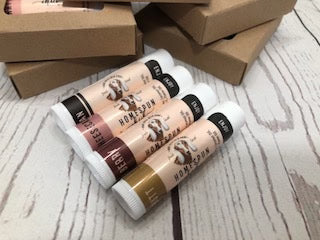 HomeSpun Chick Goat Milk Lip Balm - .15 oz Tube