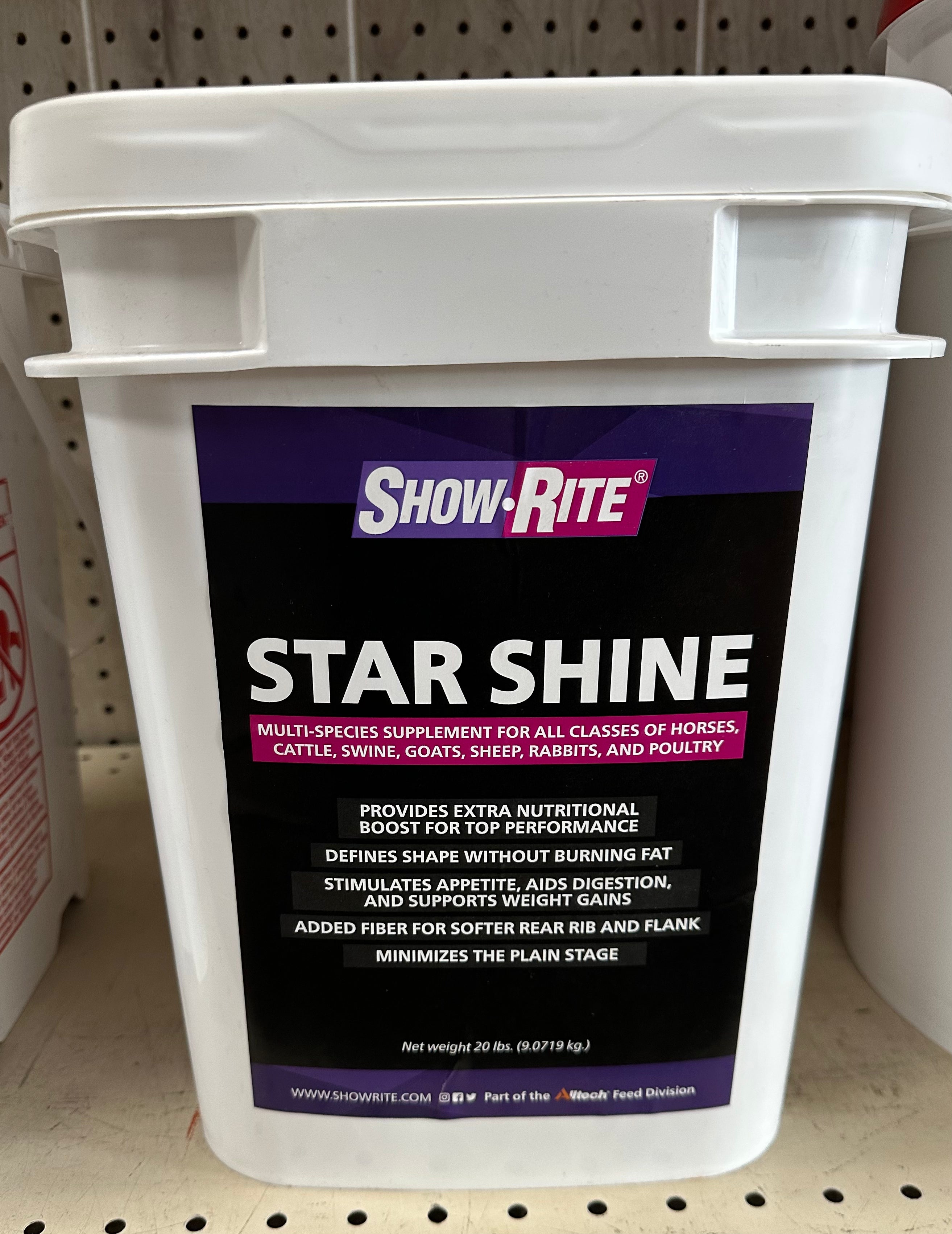 Show-Rite Star Shine - 20lb pail