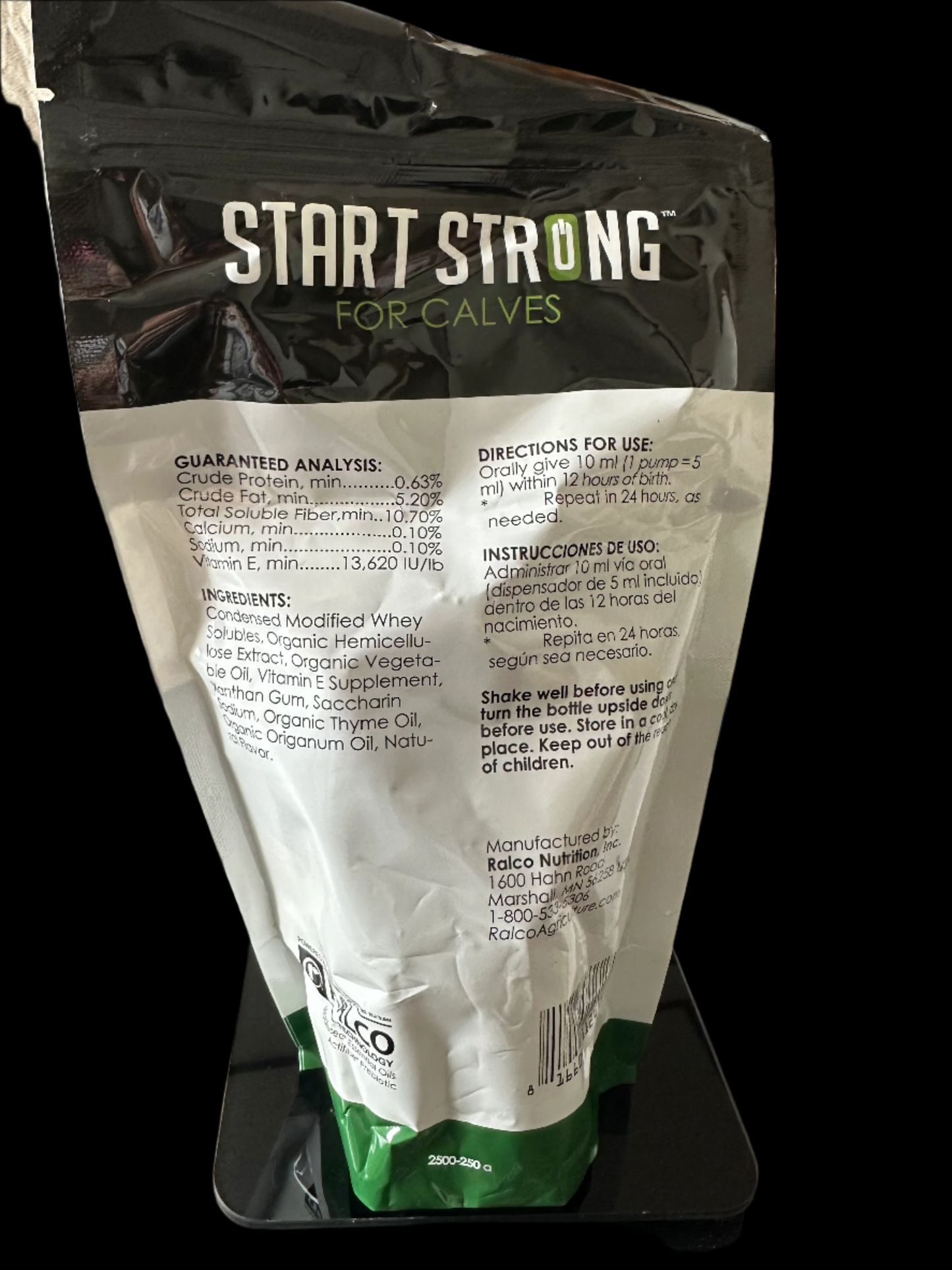 Start Strong for Calves - 250ML