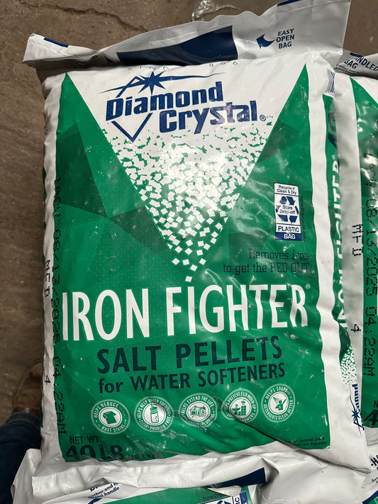 Water Softener Salt Pellets - Iron Fighter