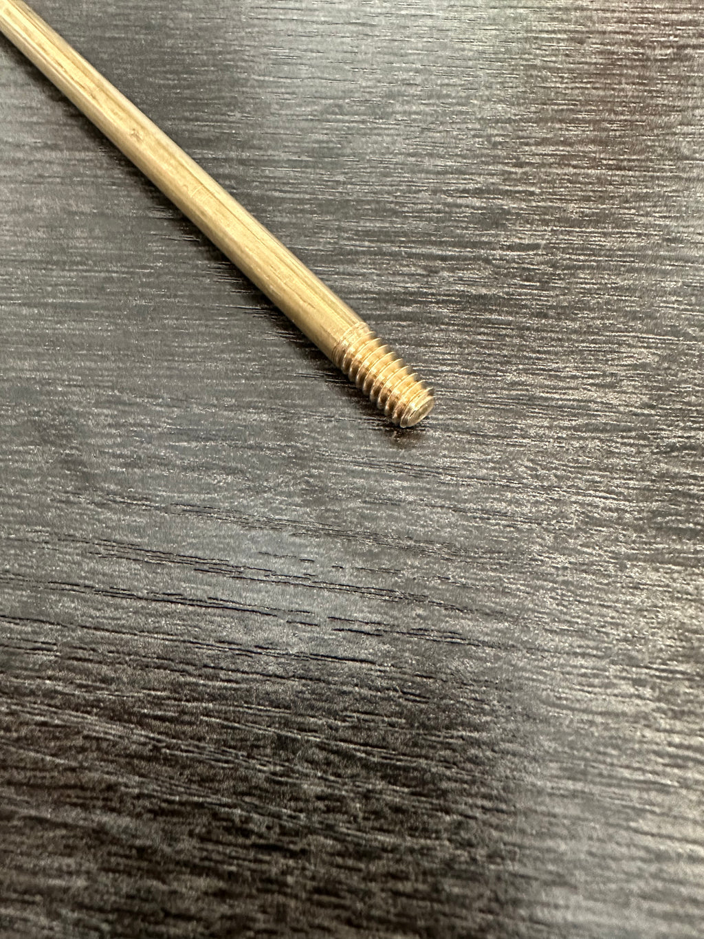 BOB Brass Rod w/threads at both ends - R450-1-10