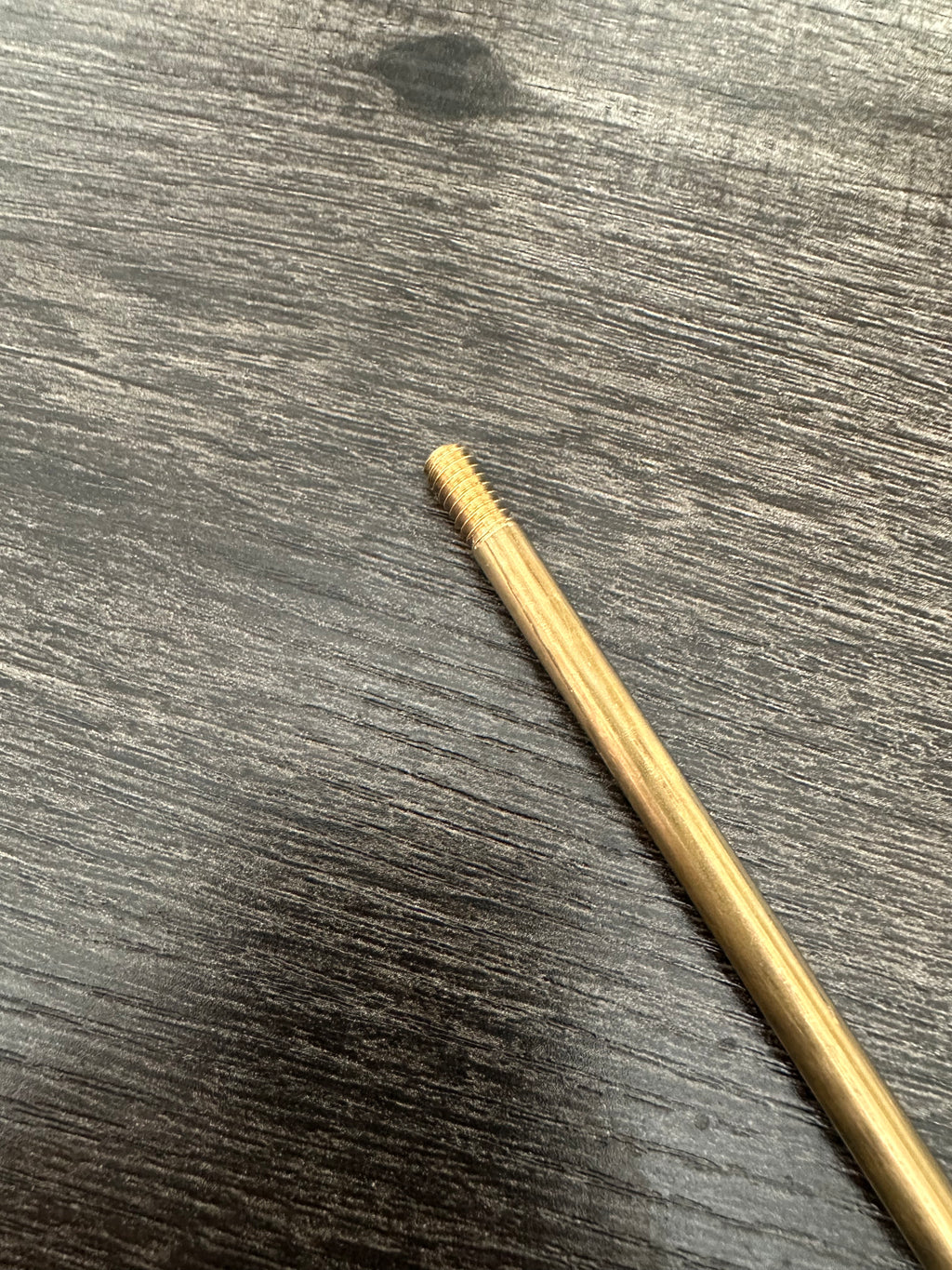 BOB Brass Rod w/threads at both ends - R450-1-10