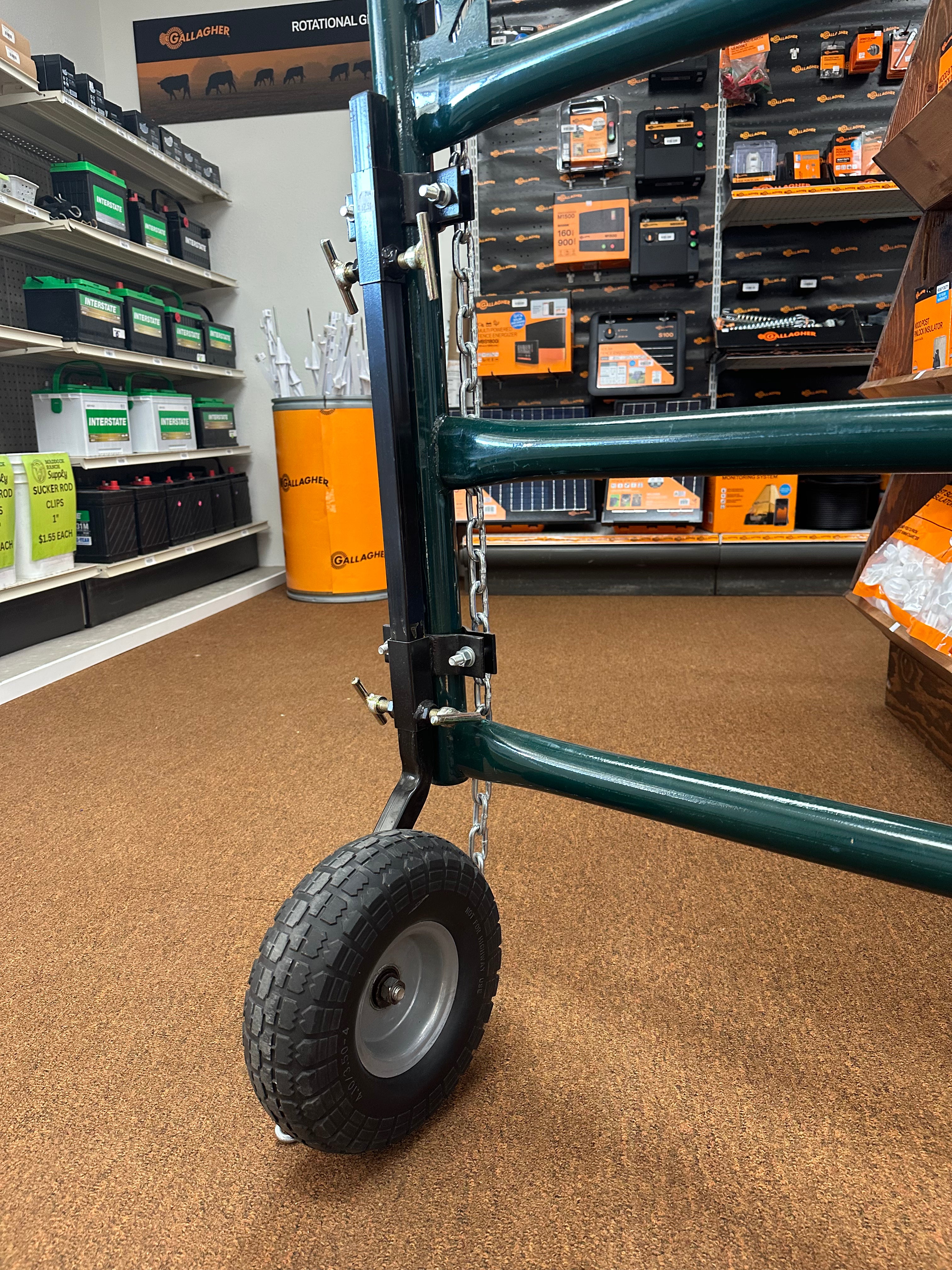 Adjustable Gate Wheel - 10"