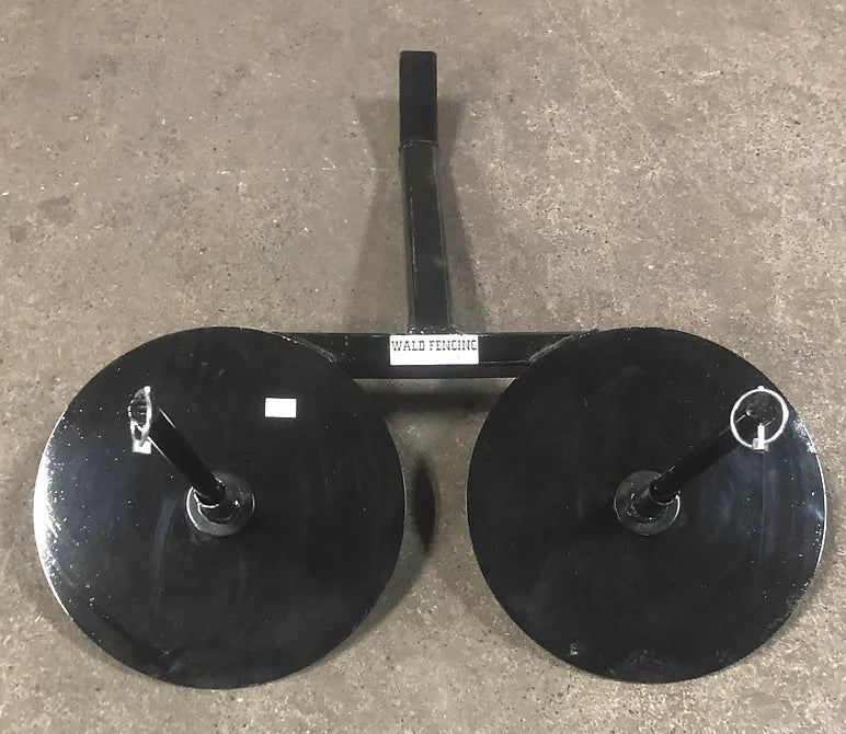 Double Wire Unwinder Receiver Hitch