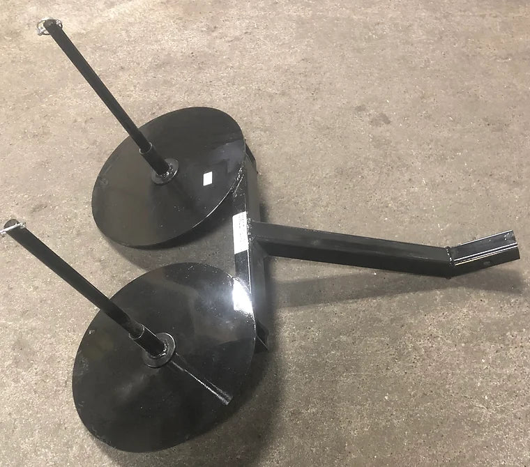 Double Wire Unwinder Receiver Hitch
