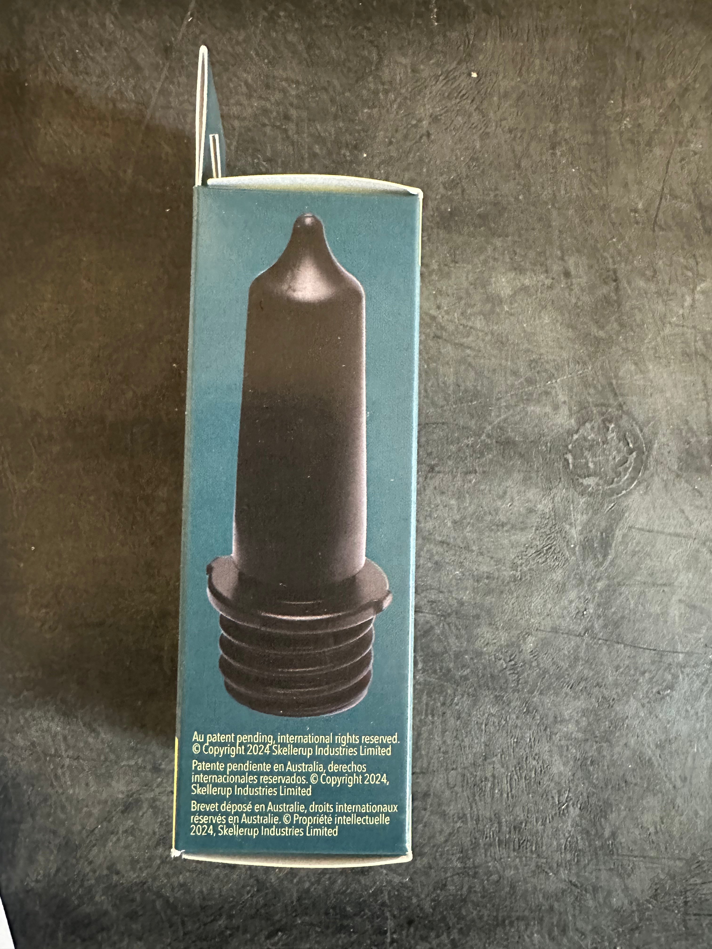 Thriver Black Threaded Nipple