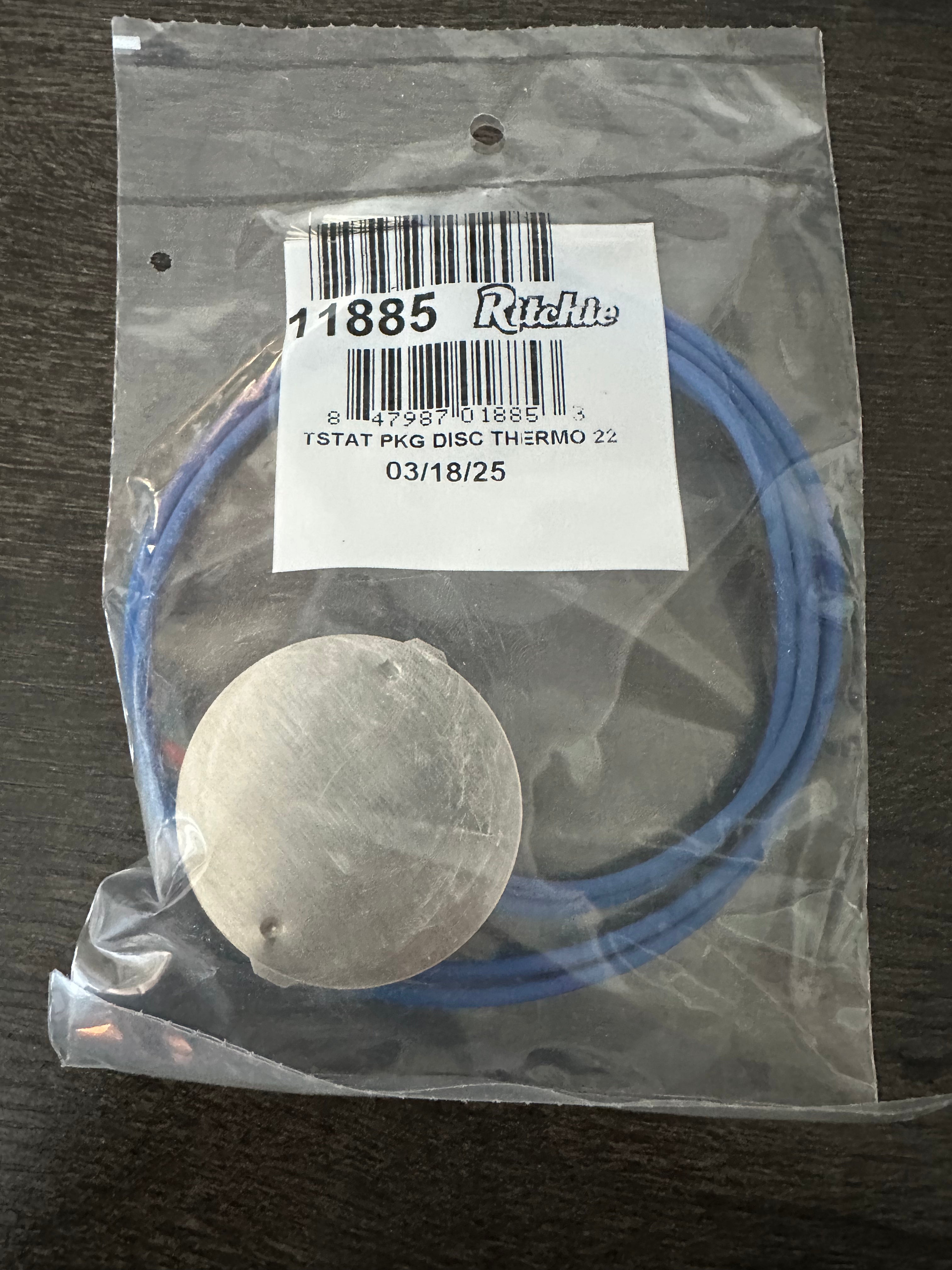Ritchie Thermostat Disc - 11885