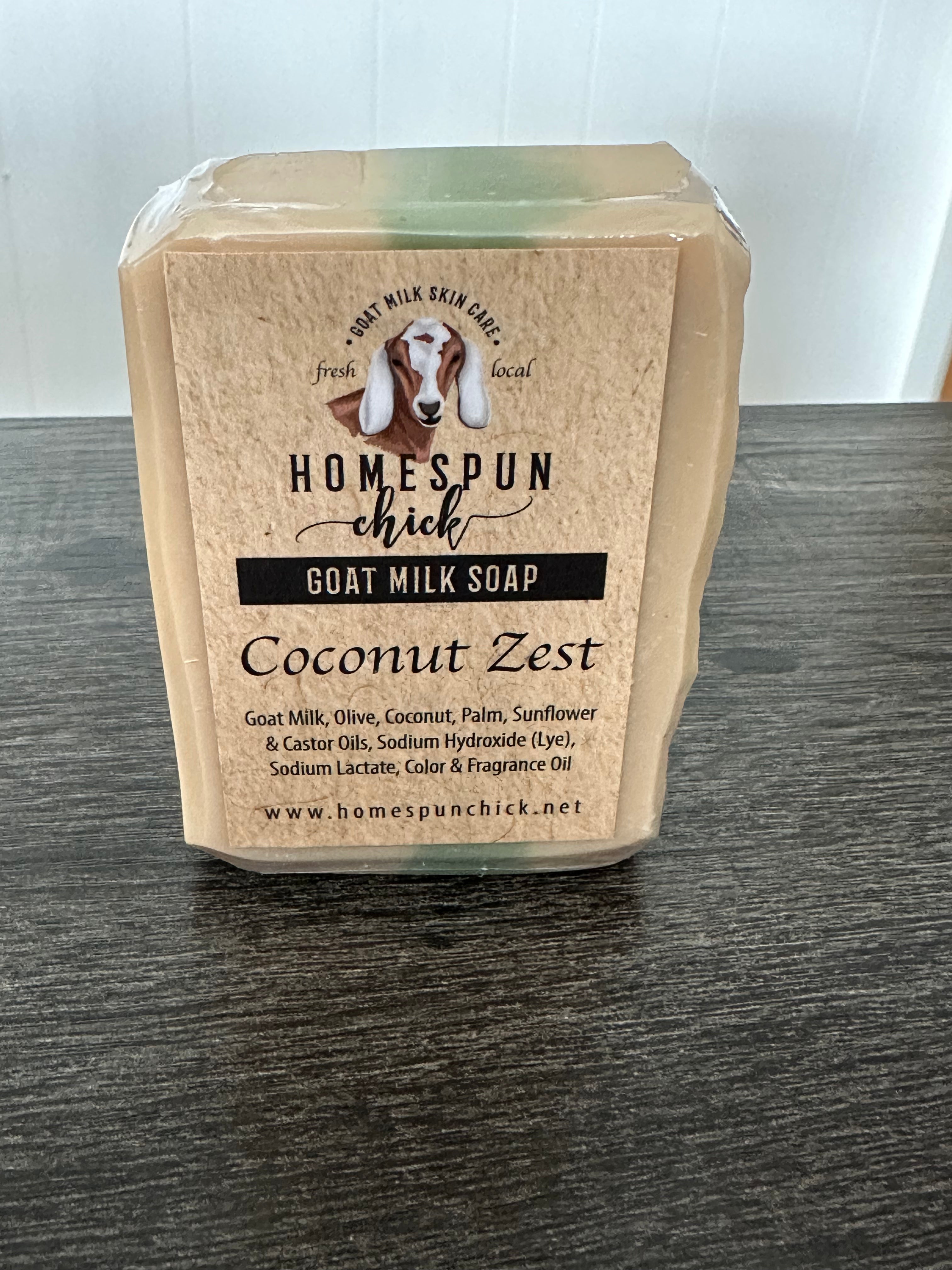 HomeSpun Chick Goat Milk Soap Bar