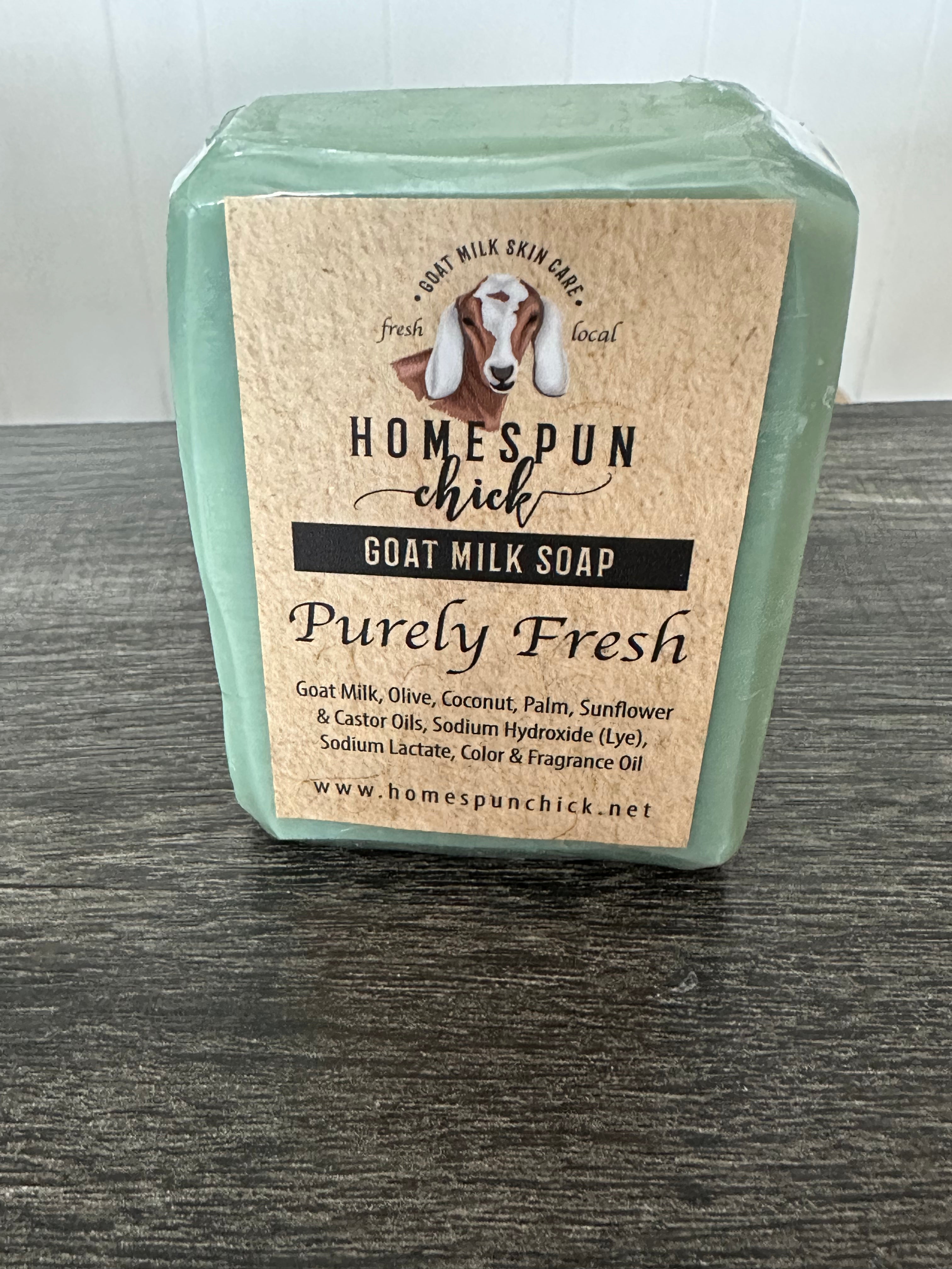 HomeSpun Chick Goat Milk Soap Bar