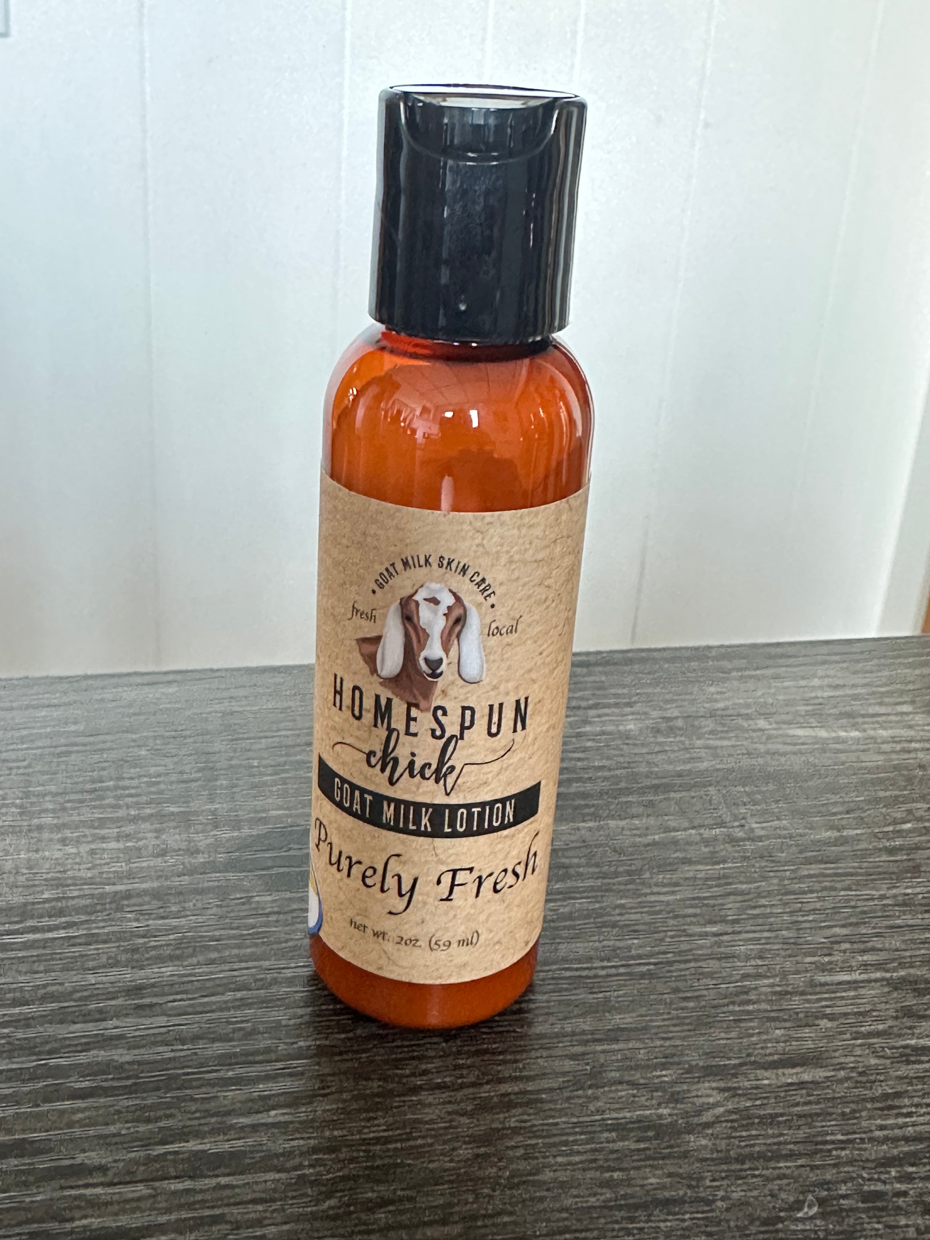 HomeSpun Chick Goat Milk Lotion - 2 oz – Maddock Ranch Supply HomeSpun Chick Goat Milk Lotion - 2 oz – Maddock Ranch Supply