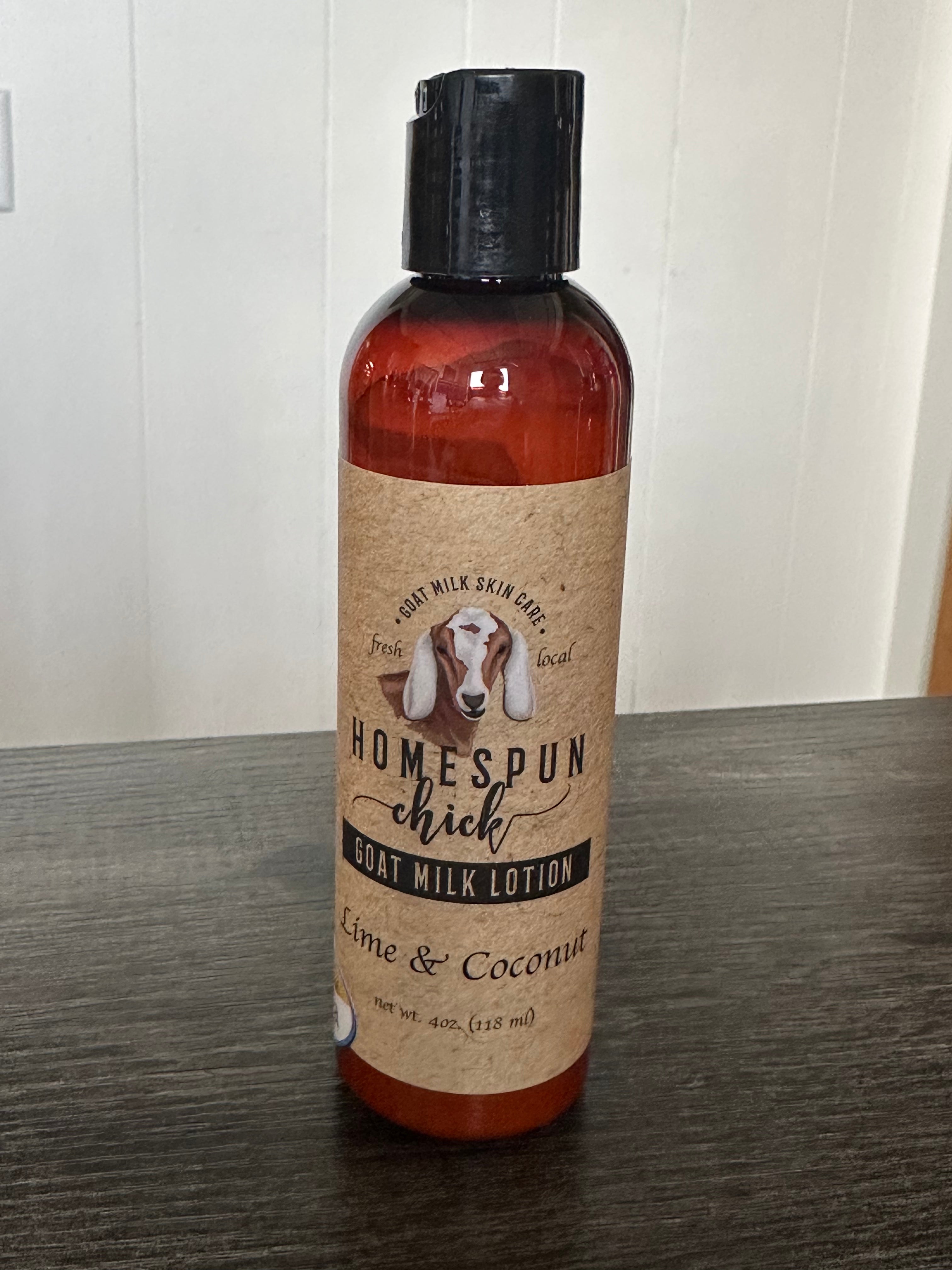 HomeSpun Chick Goat Milk Lotion - 4 oz