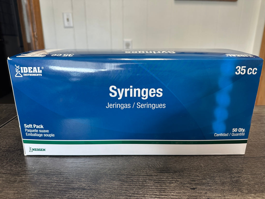 Ideal Disposable Syringes Luer lock - Boxes