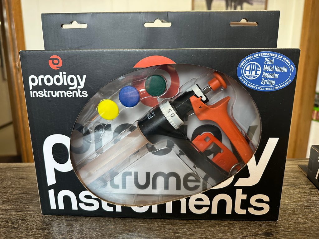 Prodigy Metal Repeater Syringe - 25ML