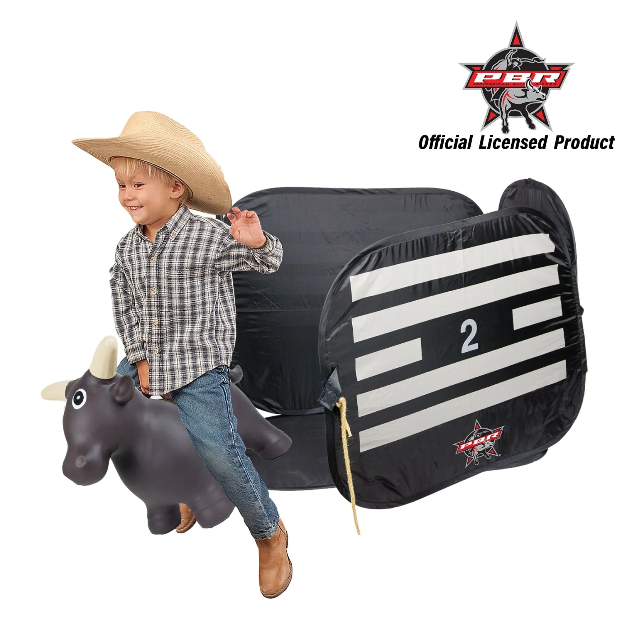 Big Country Toys Lil' Bucker Bull & PBR Bucking Chute - 468