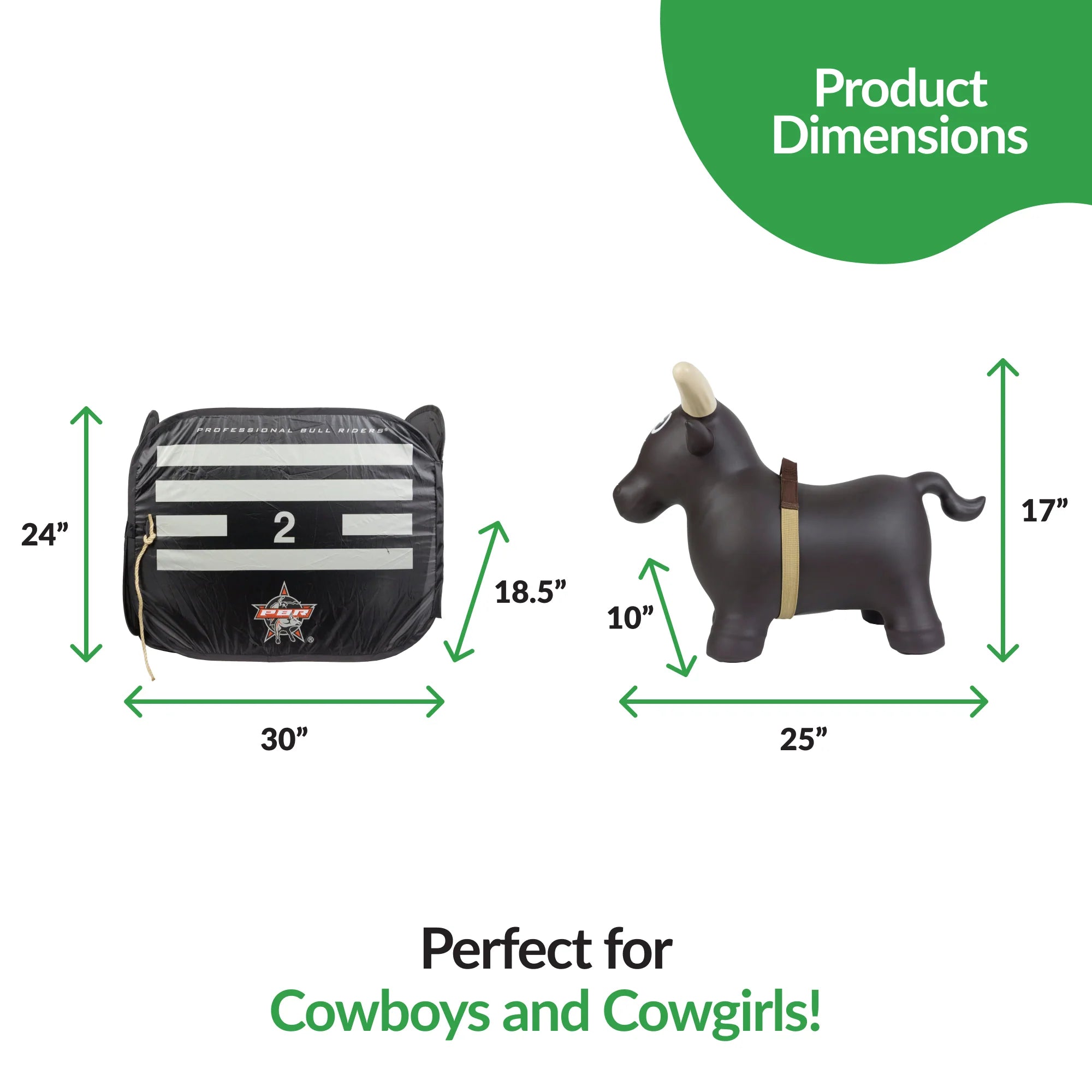 Big Country Toys Lil' Bucker Bull & PBR Bucking Chute - 468