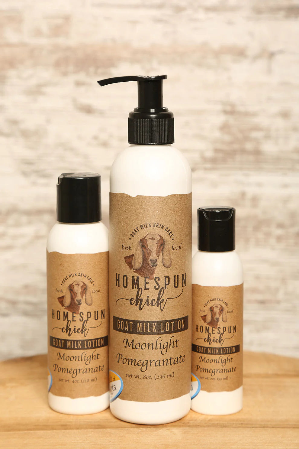 HomeSpun Chick Goat Milk Lotion - 4 oz