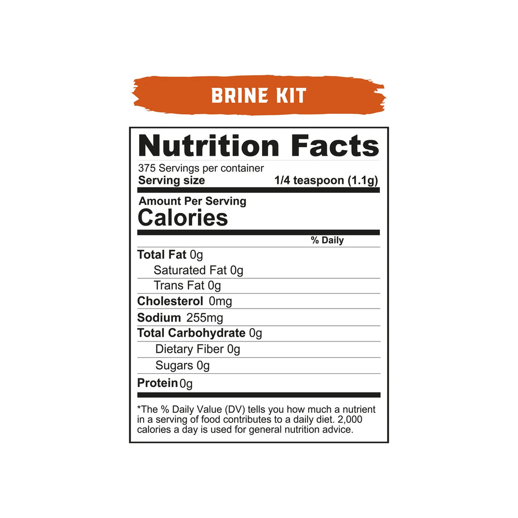 Real Salt Seasoning Brine Kit - 11786