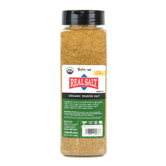 Real Salt Organic Season Salt - 32 oz