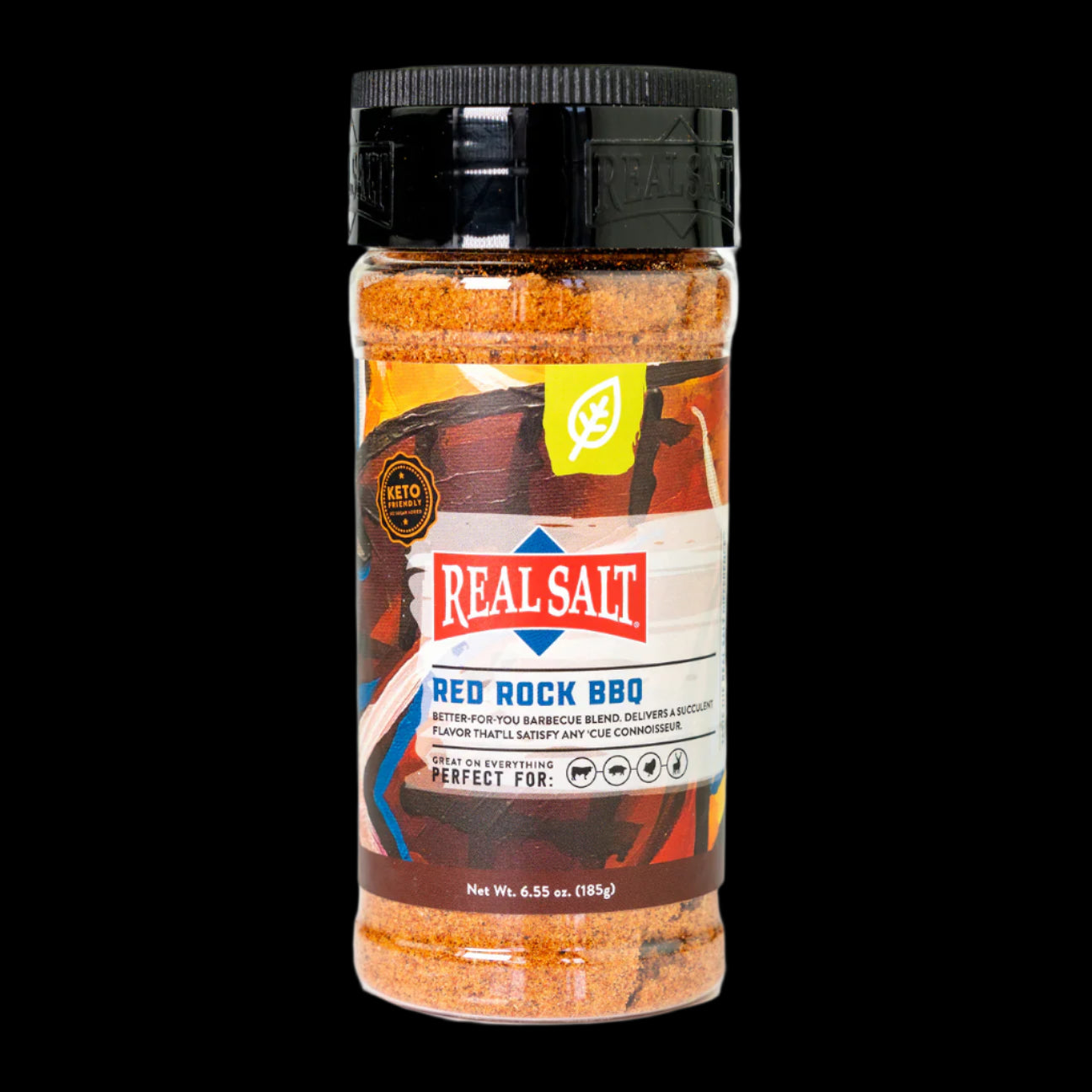 Real Salt Seasonings Red Rock BBQ Shaker - 6.55oz - 11193