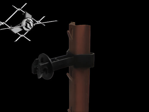 Dare Snug Chainlink, U-Post Insulator - SNUG-SU-25